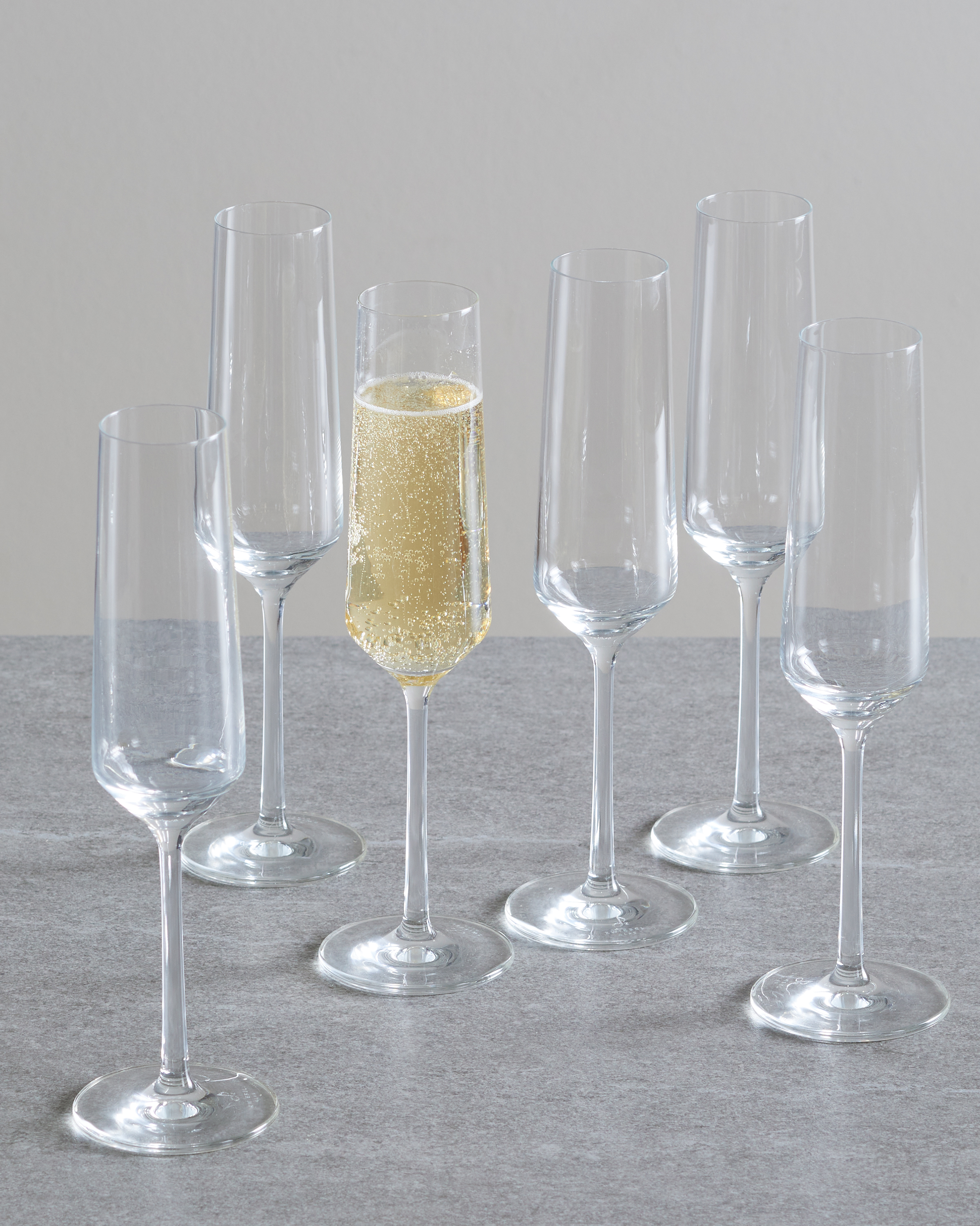 No Color Pure Champagne Flute (Set of 6)