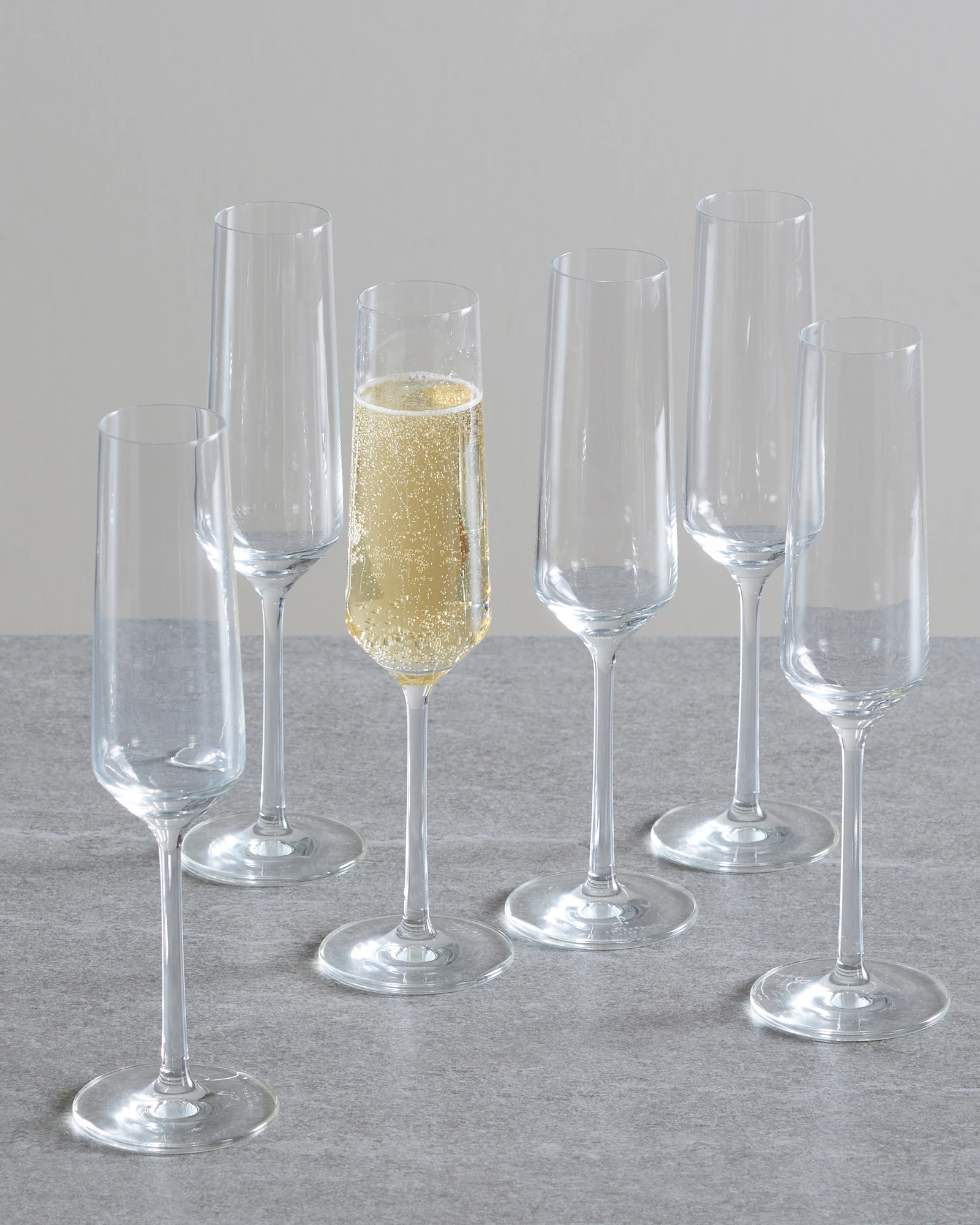 Pure Champagne Flute, Set of 6