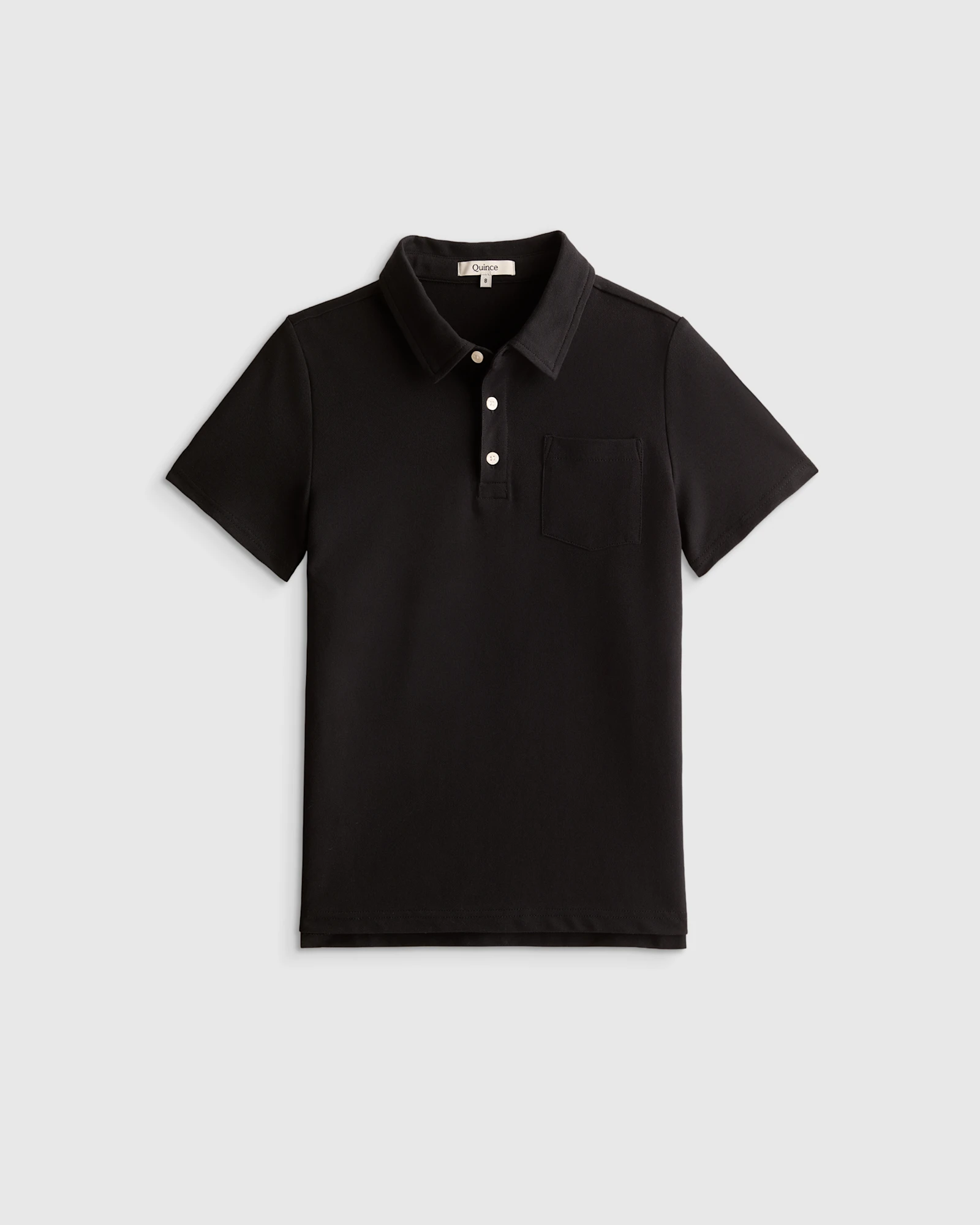 Organic Cotton Short Sleeve Pique Polo - Kid
