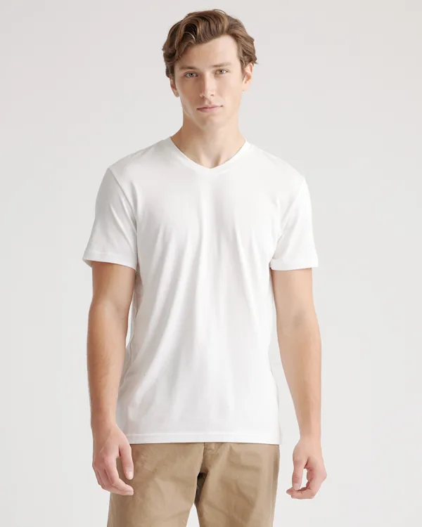 Cotton Modal V-Neck Tee