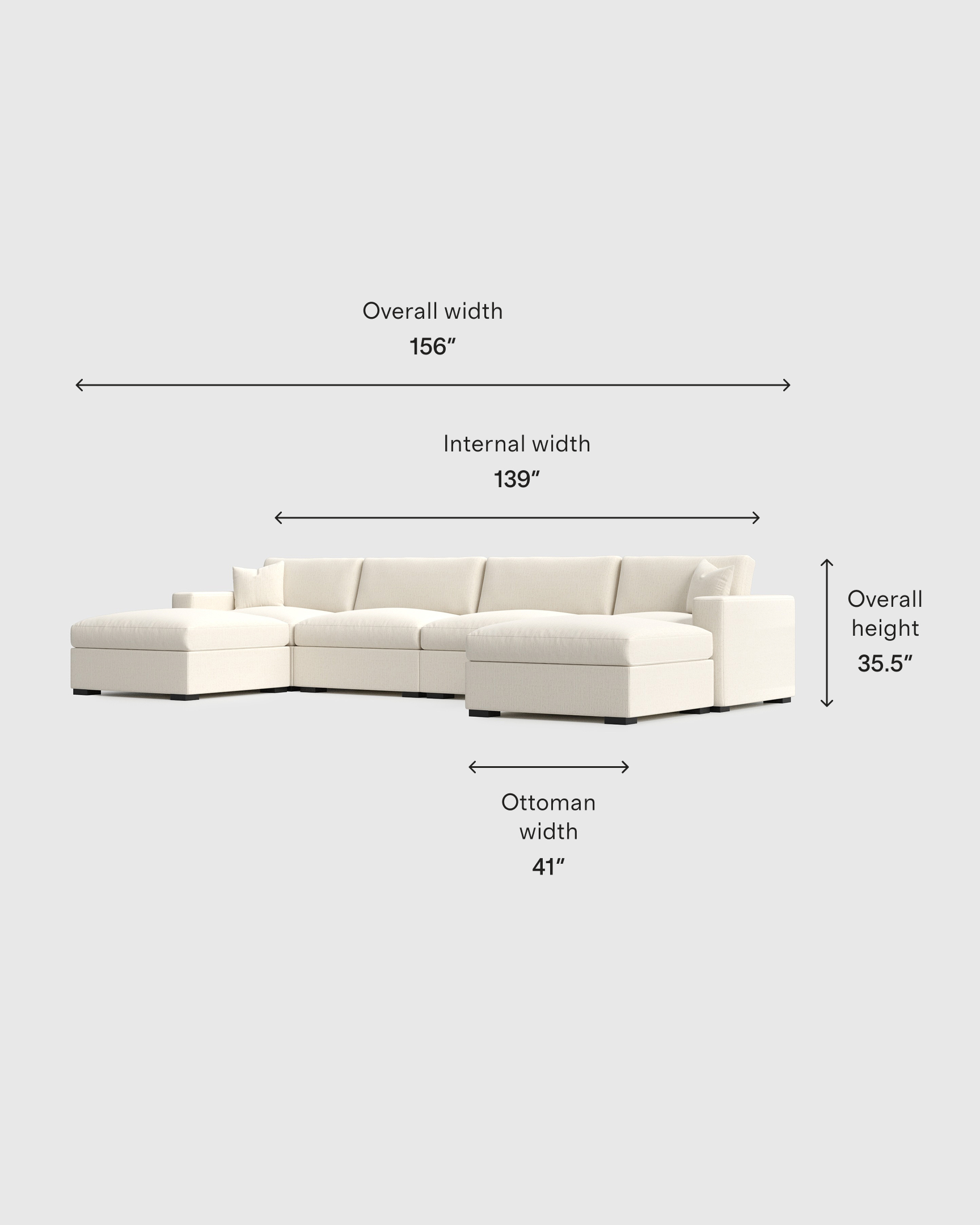 U-FURN-6766 Performance Chenille-Linen Blend Front