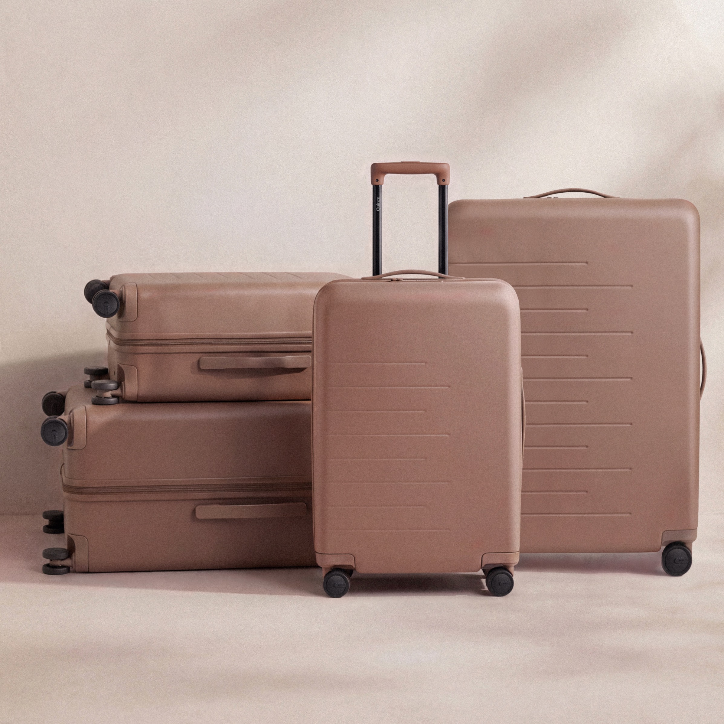 suitcase cocoa borwn