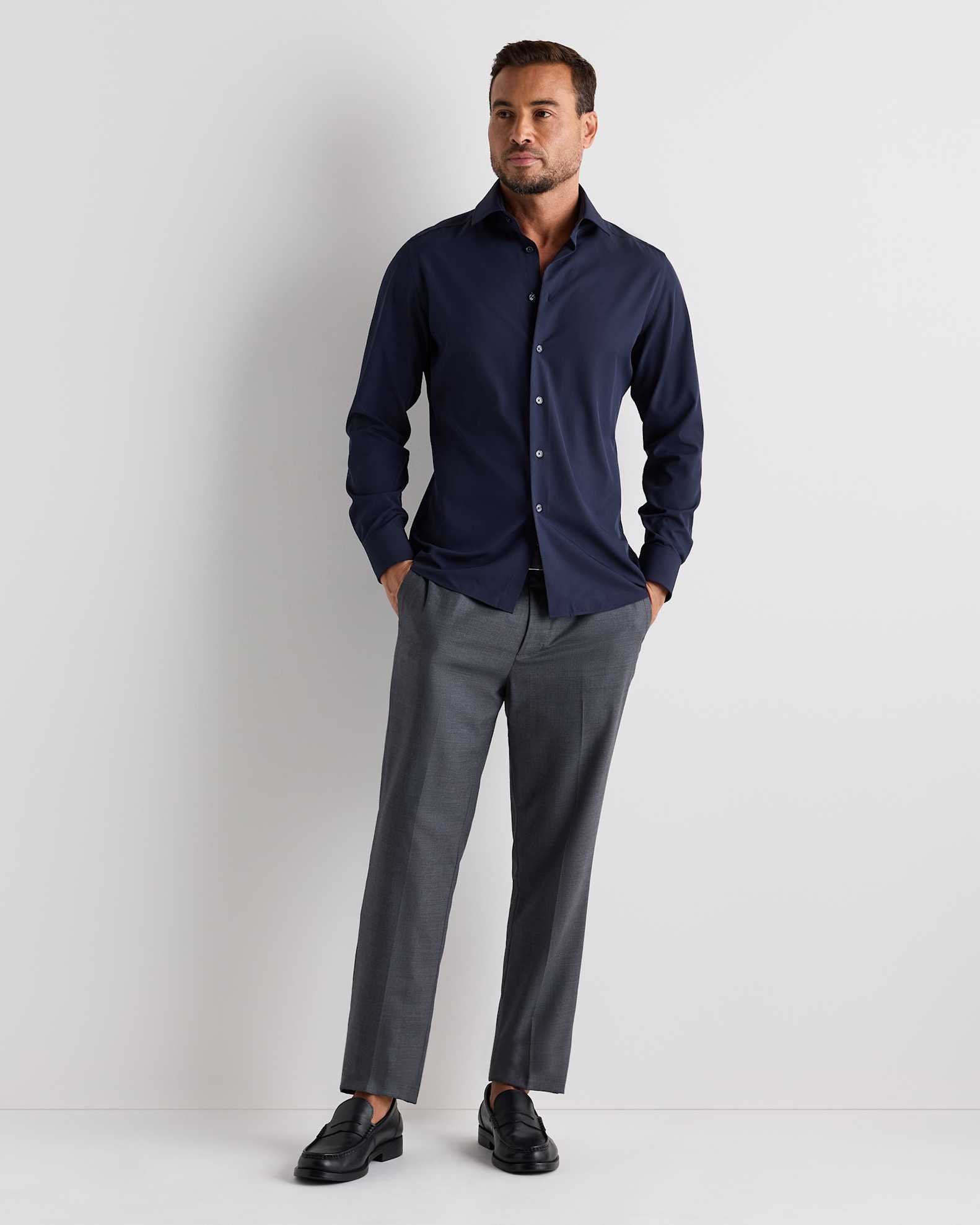 Performance Stretch Wrinkle-Free Dress Shirt Performance Stretch Wrinkle-Free Dress Shirt