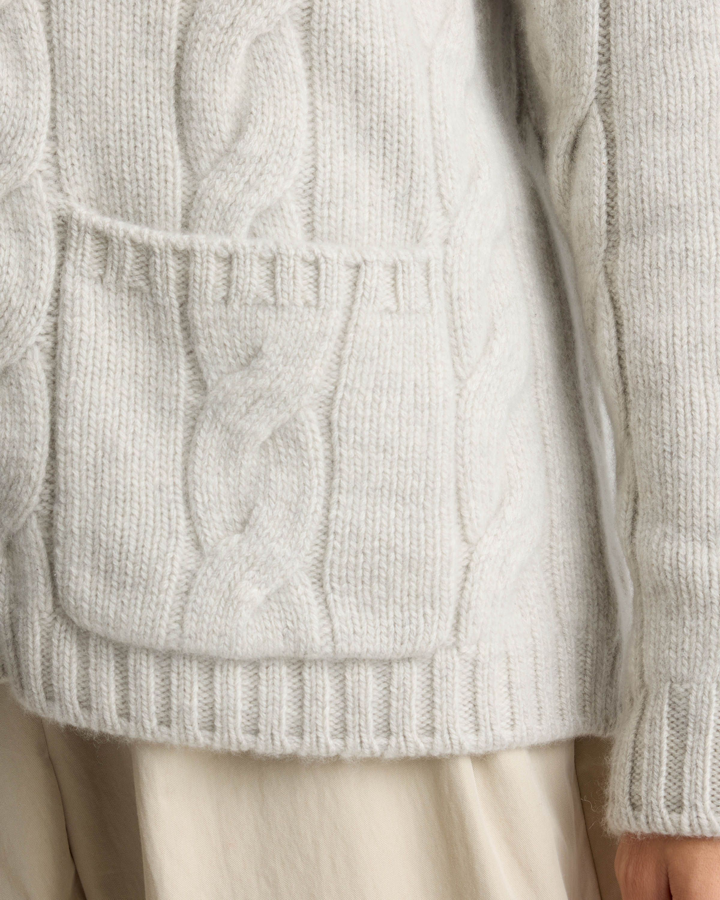 Luxe Baby Cashmere Cable Cardigan Luxe Baby Cashmere Cable Cardigan