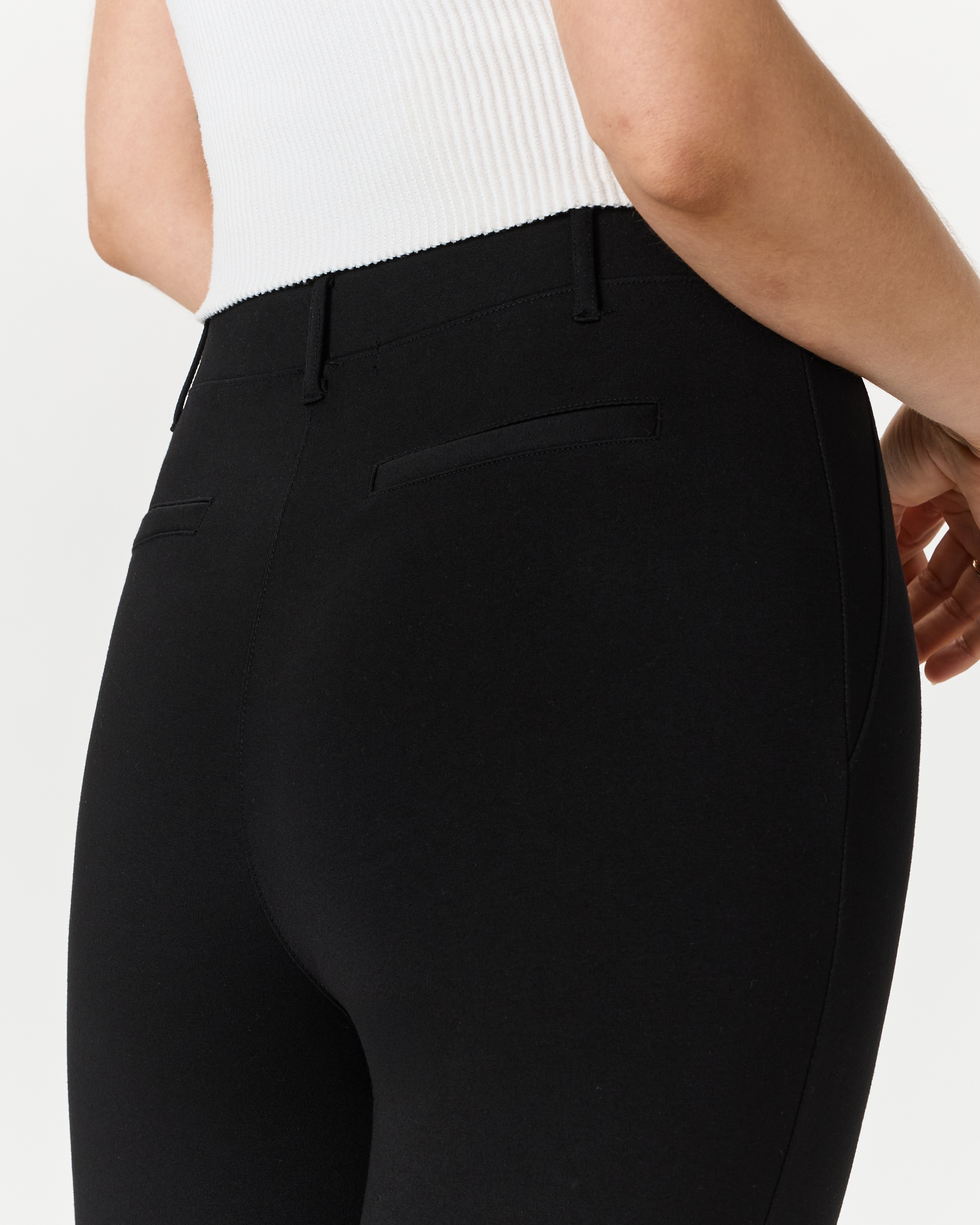 Ultra-Stretch Ponte Straight Leg Pants Tall 32