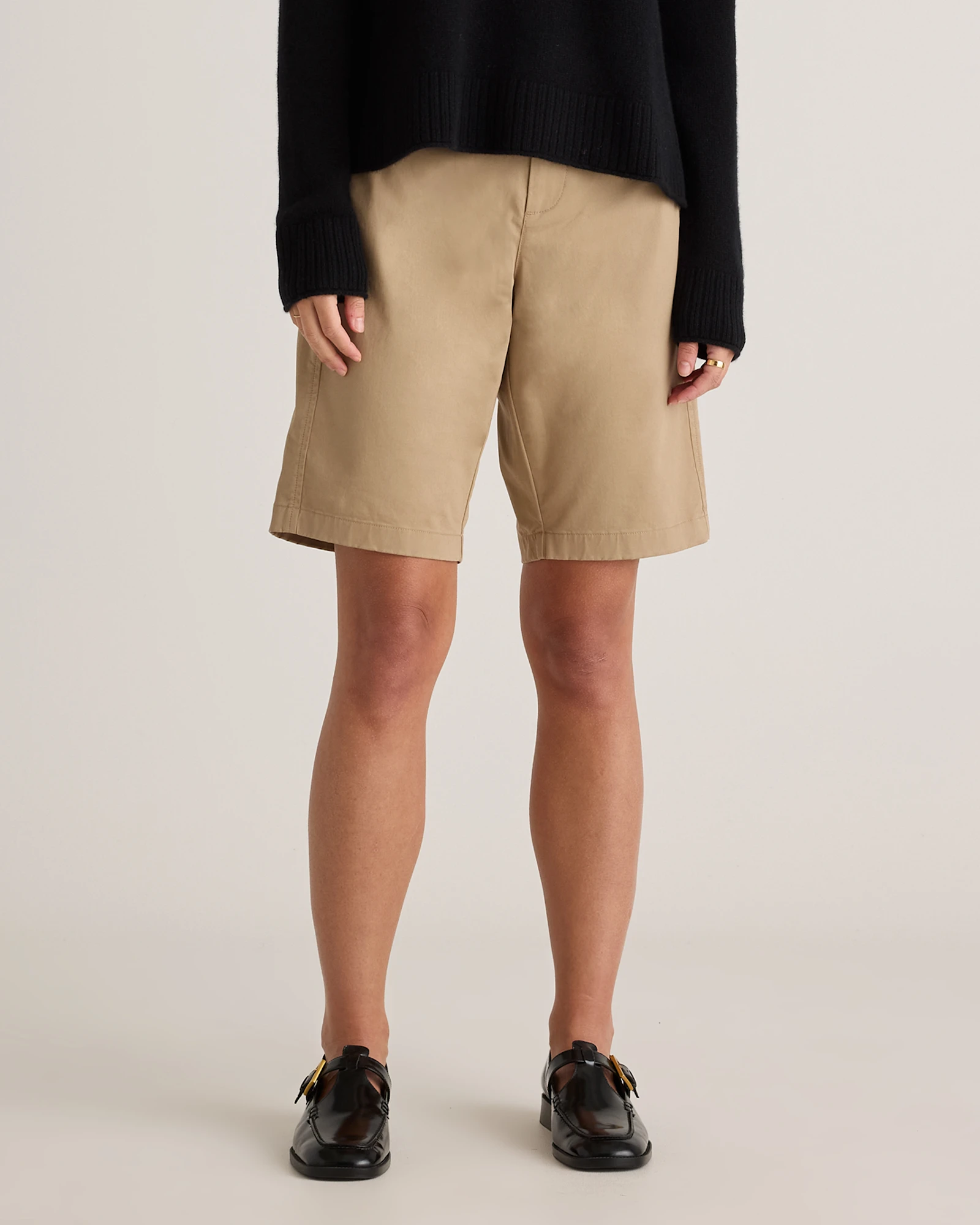 Women's Organic Stretch Cotton Chino Bermuda Short