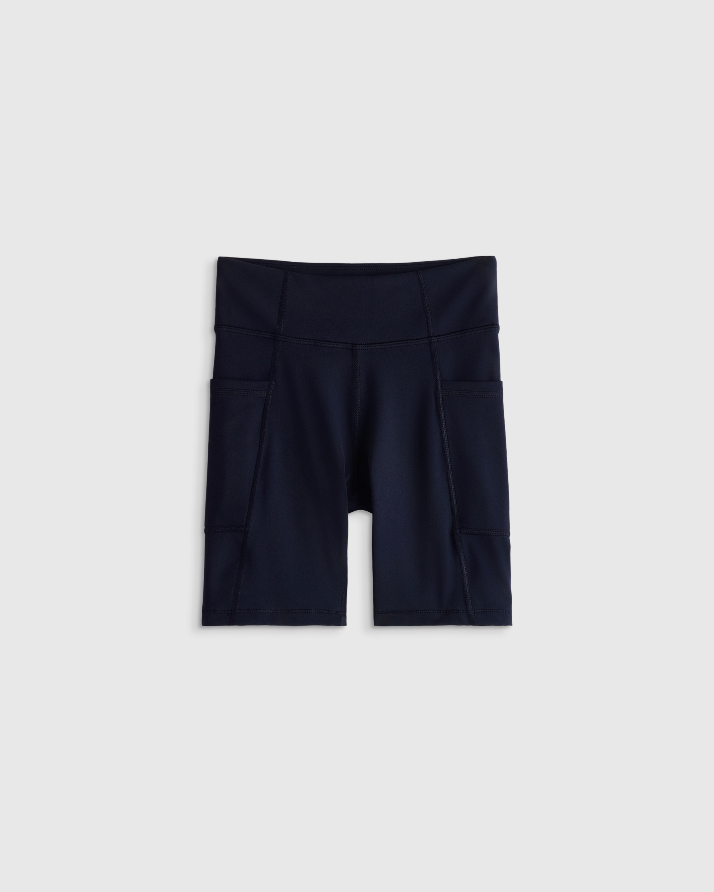 Deep Navy Girls Ultra-Form Pocket Bike Shorts