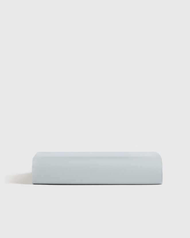 Percale Sky blue flat sheet