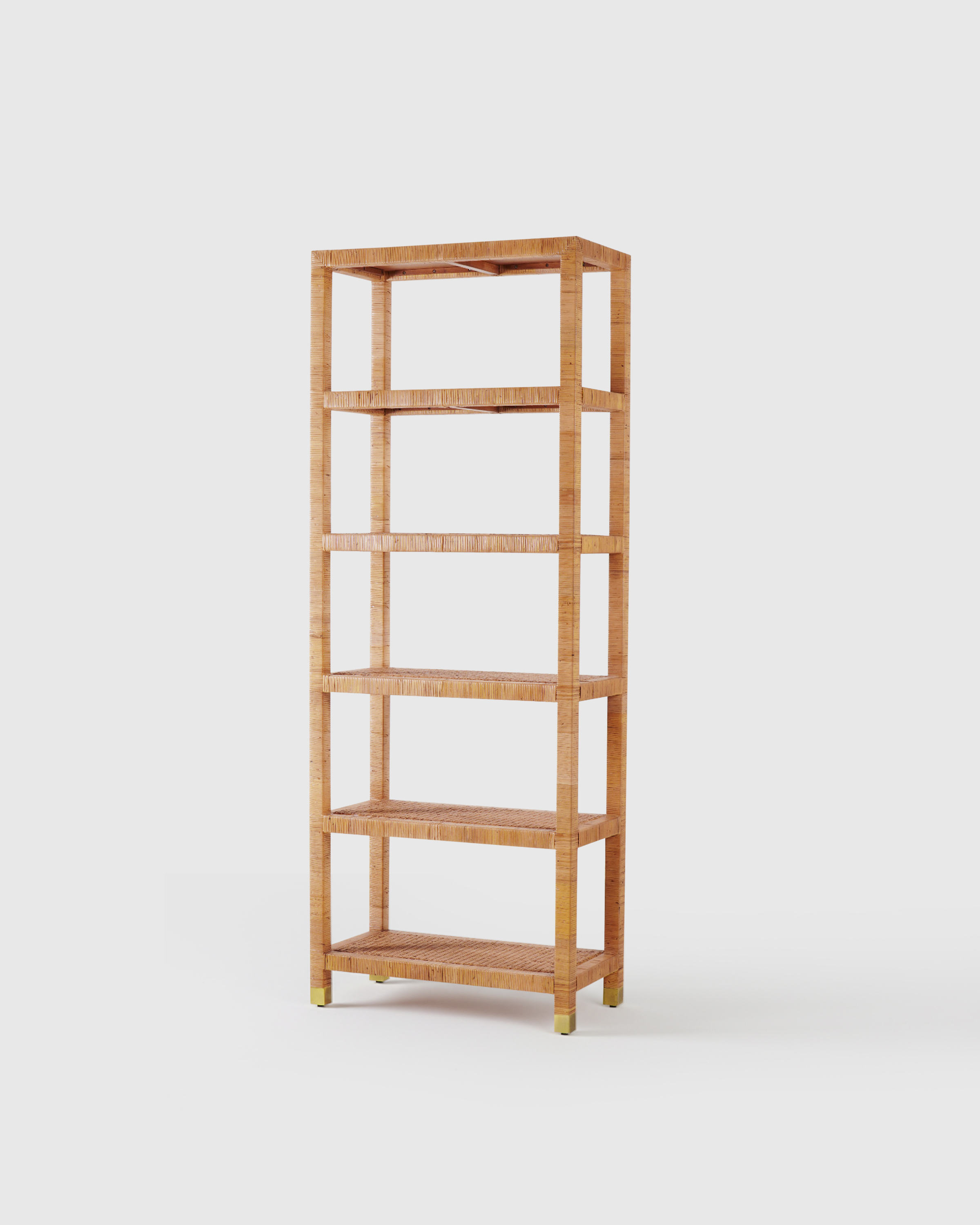 Quince Rattan Bookcase - Thumbnail 2