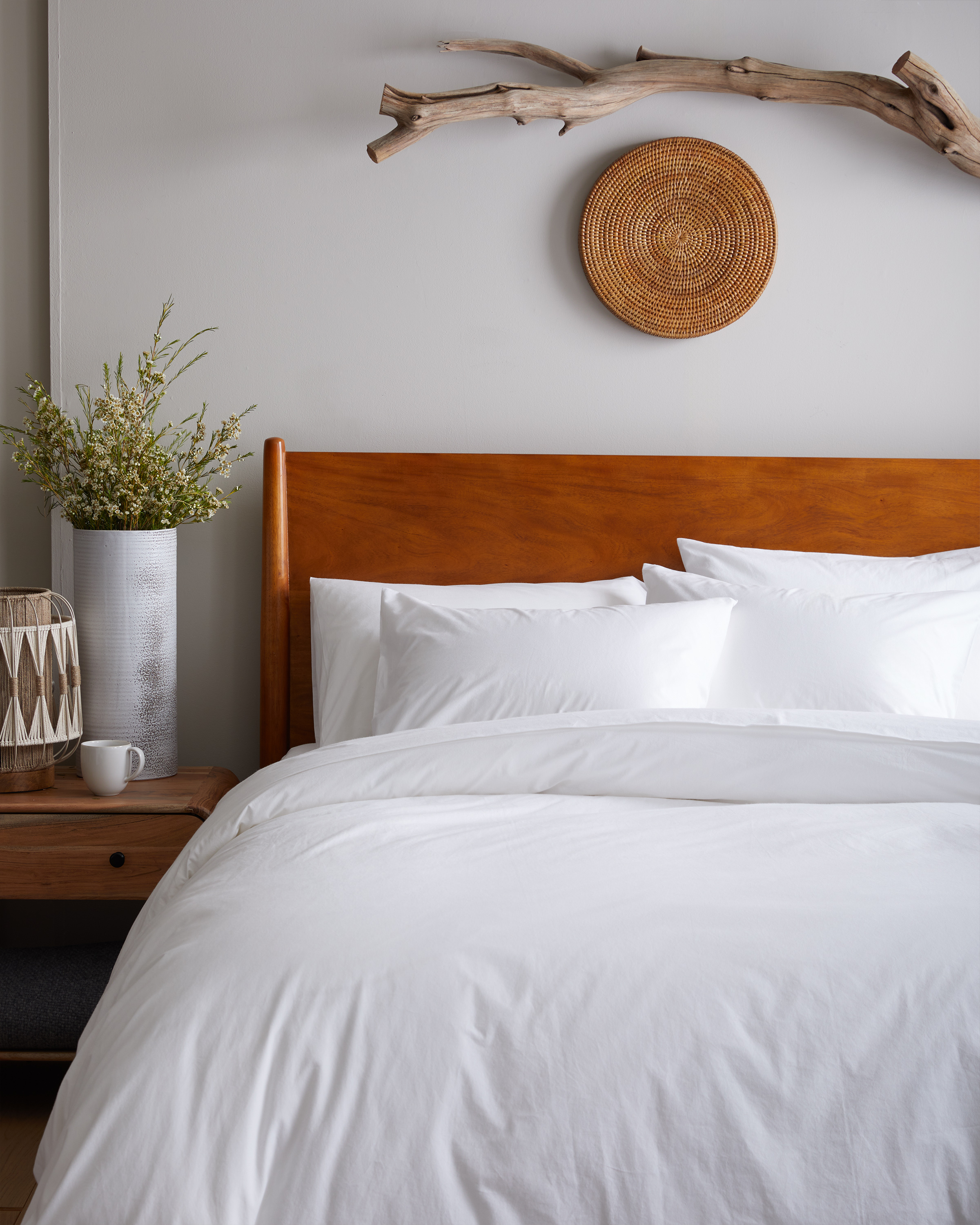 BrushedCottonDuvetSet White 804
