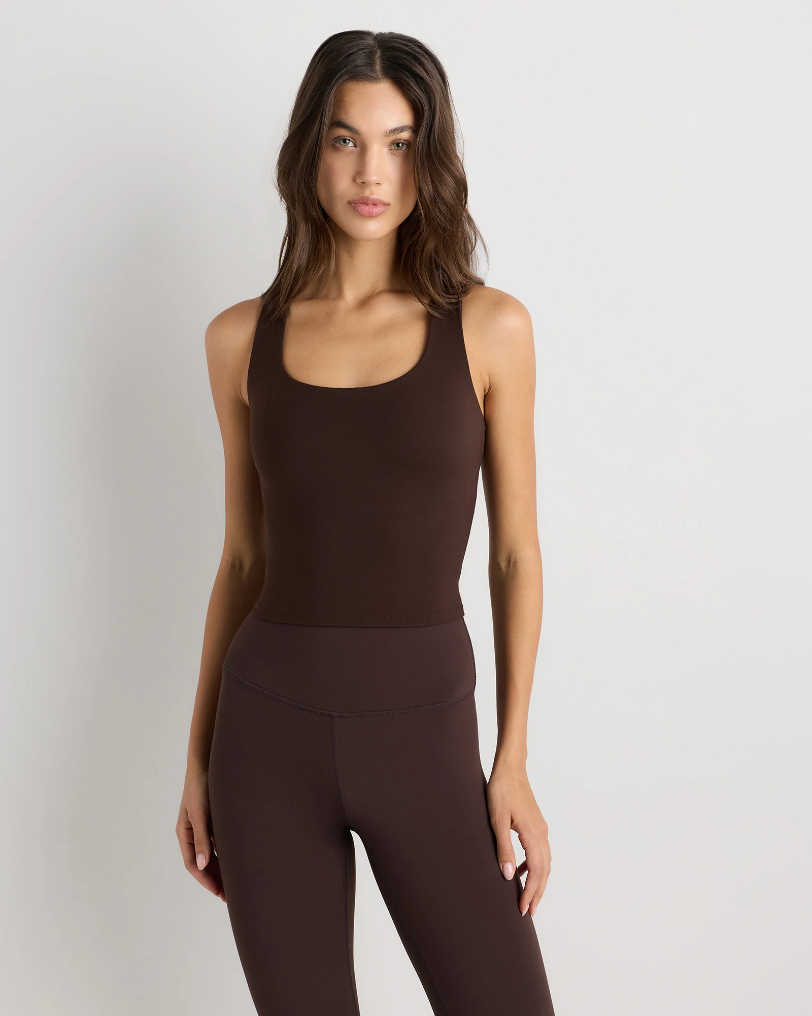 Power-Up Scoop Neck Bra Tank