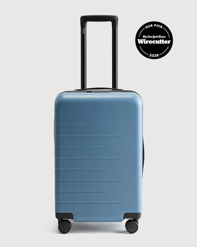 Small Carry-On Suitcase Blue