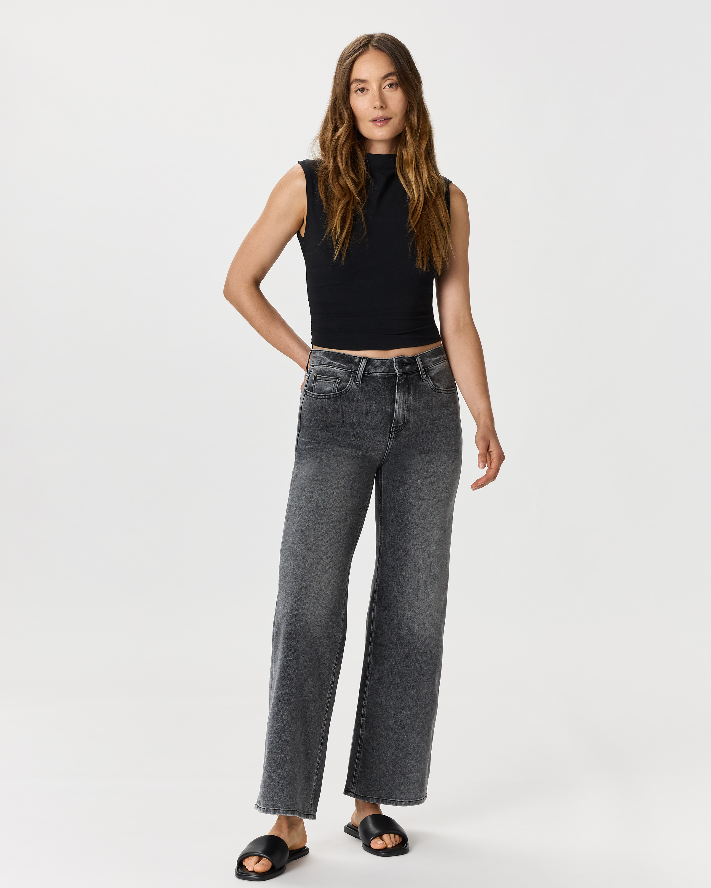 Ultra-Stretch Ponte Flare Leg Pants