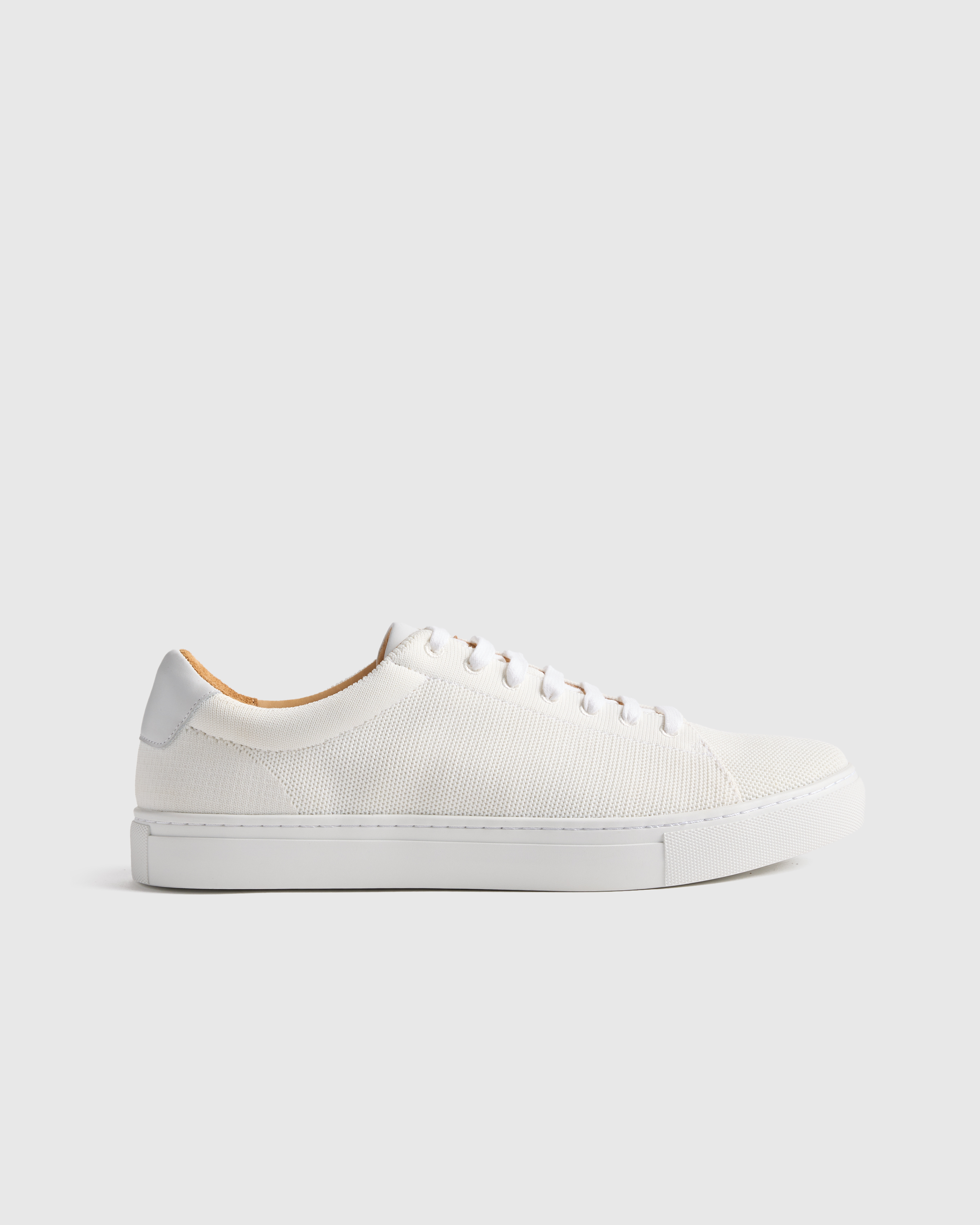 White Recycled Knit Everyday Sneaker
