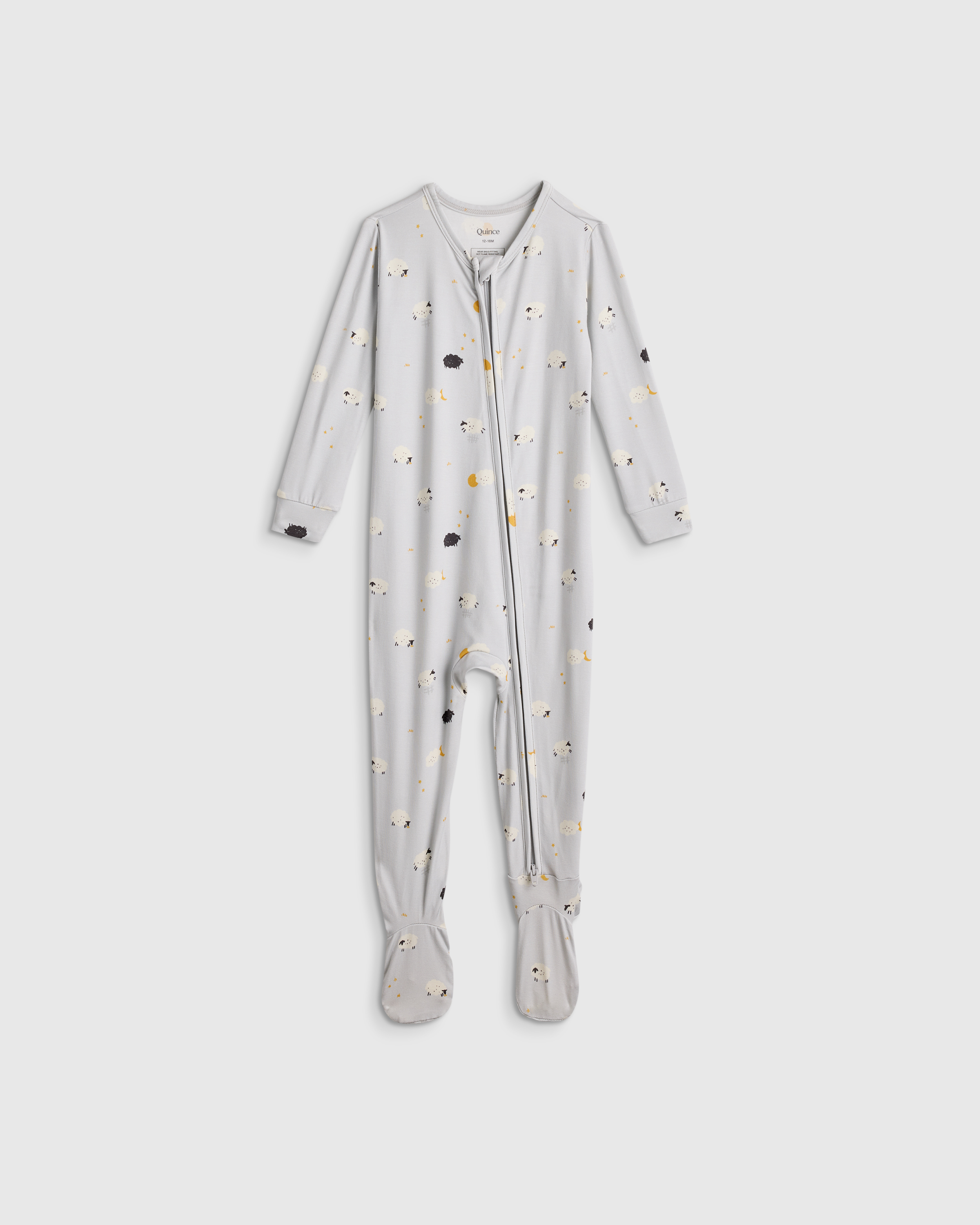 Little Sheep Bamboo Footie Pajama