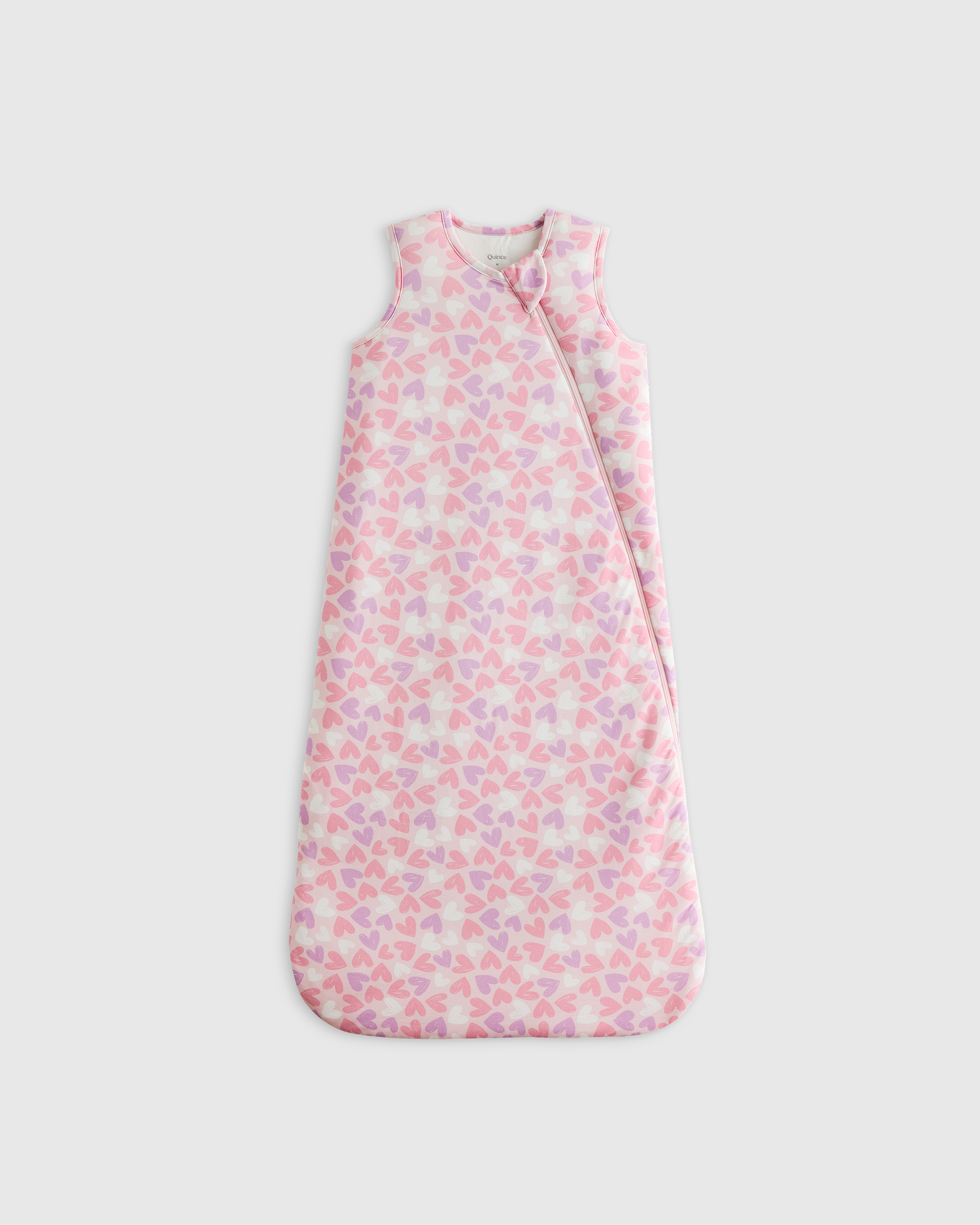 Lavender Hearts Bamboo Sleep Bag 2.5 TOG