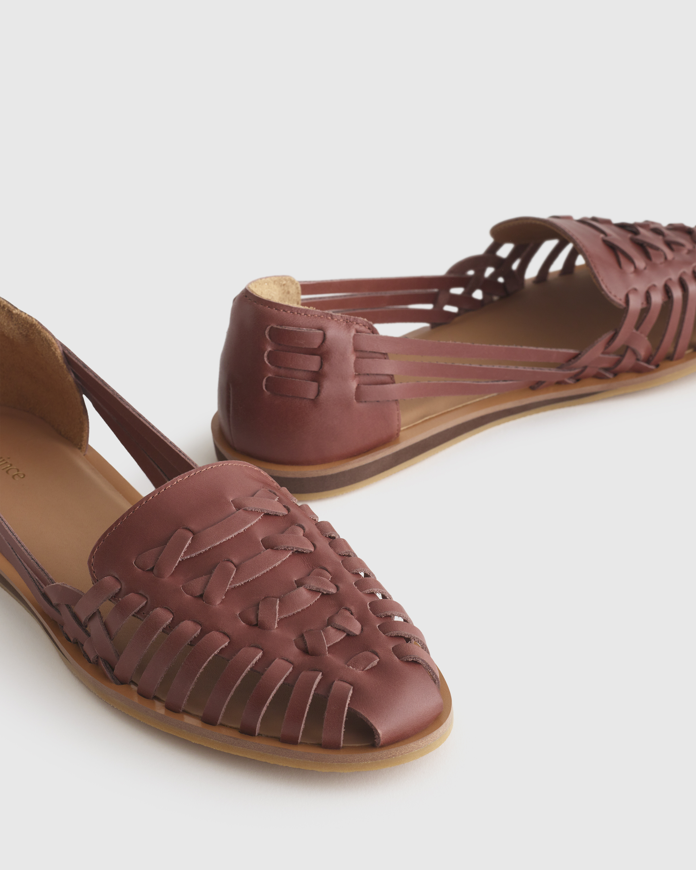 NIB Freeman Plat Quarter Jogger 
 Huarache in Cognac NWT Freeman Plat Zip Jogger Huarache Shoes Size 44 Cognac  main image 4