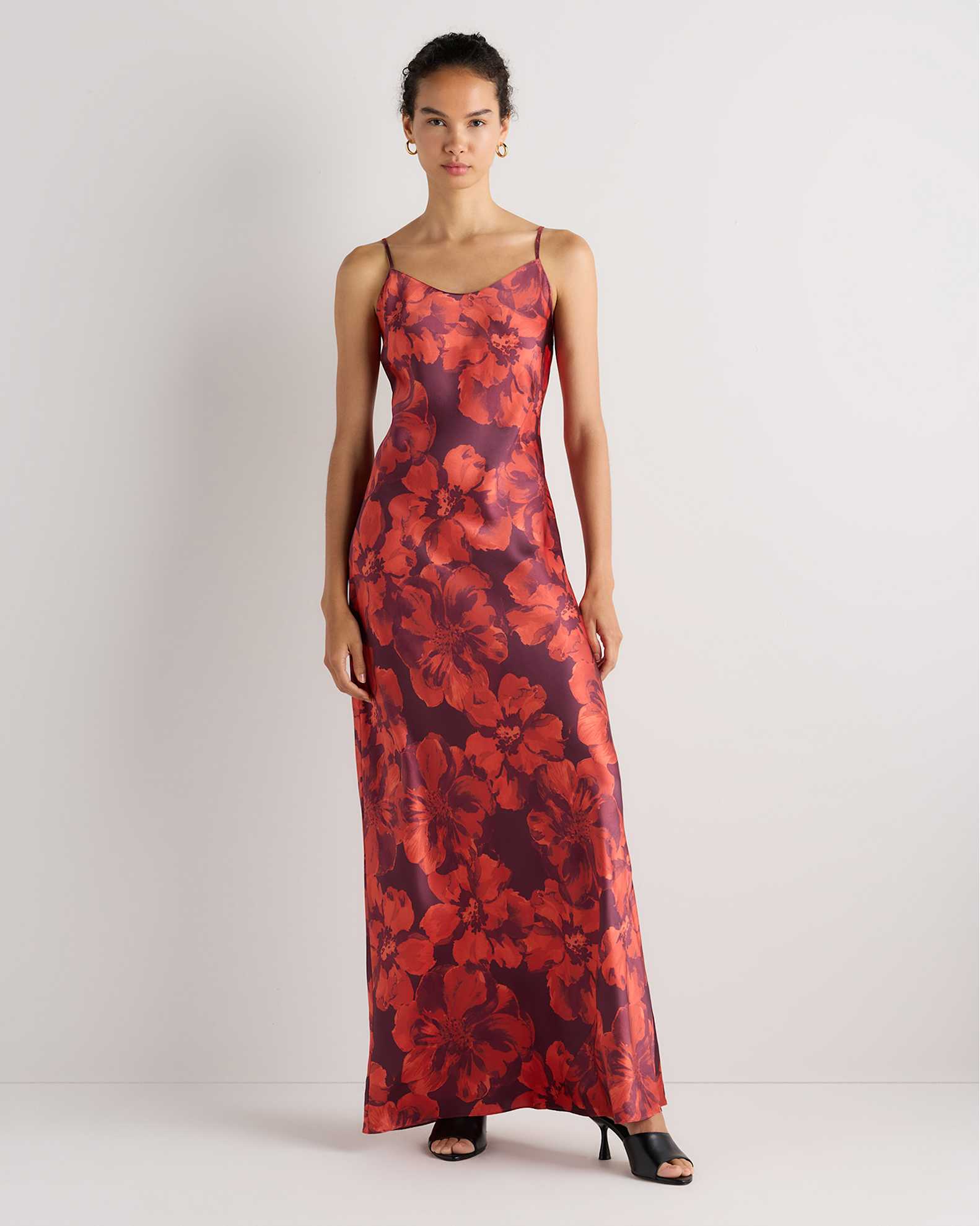 quince washable silk slip dress Maxi - Champagne and natural thermoregulation to help maintain your body temperature Quince Women's Slip Dress in
