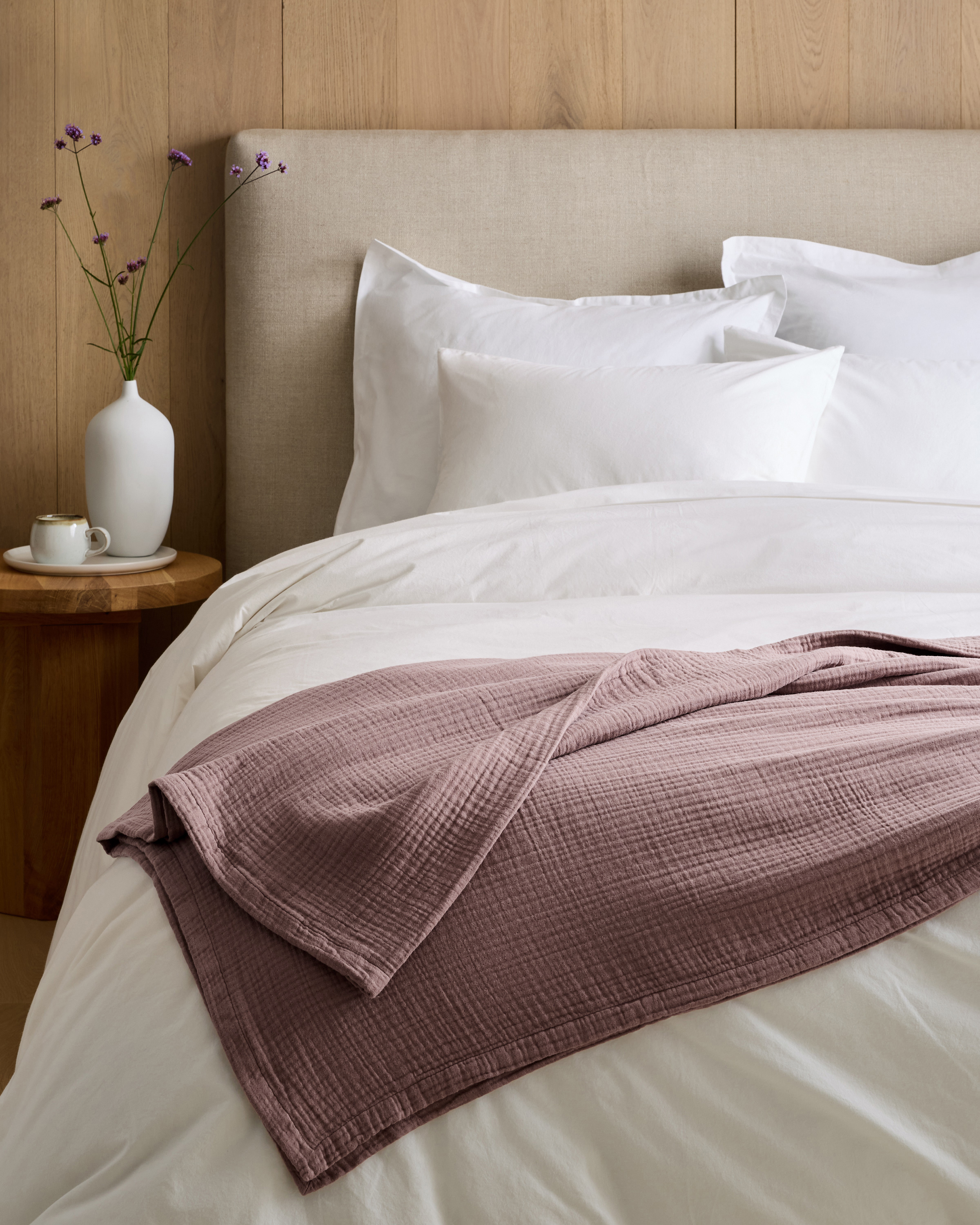 Fig Organic Airy Gauze Blanket