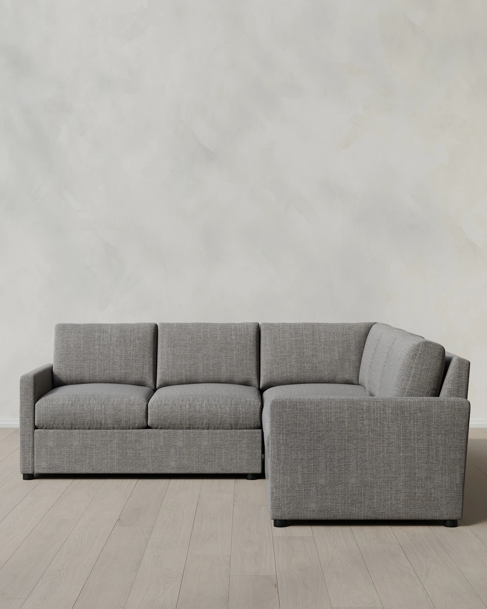 Brennan Performance Chenille Linen Blend L Sectional