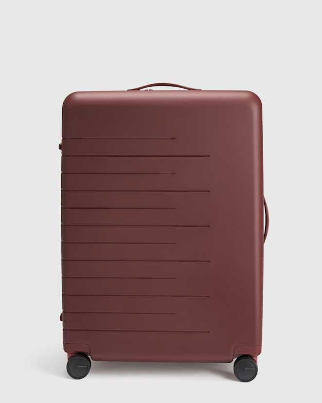 Cocoa Brown Large Check-In Suitcase