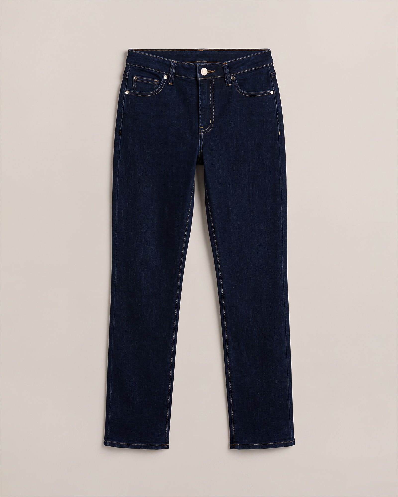 Deep Rinse Bella Stretch Straight Jeans