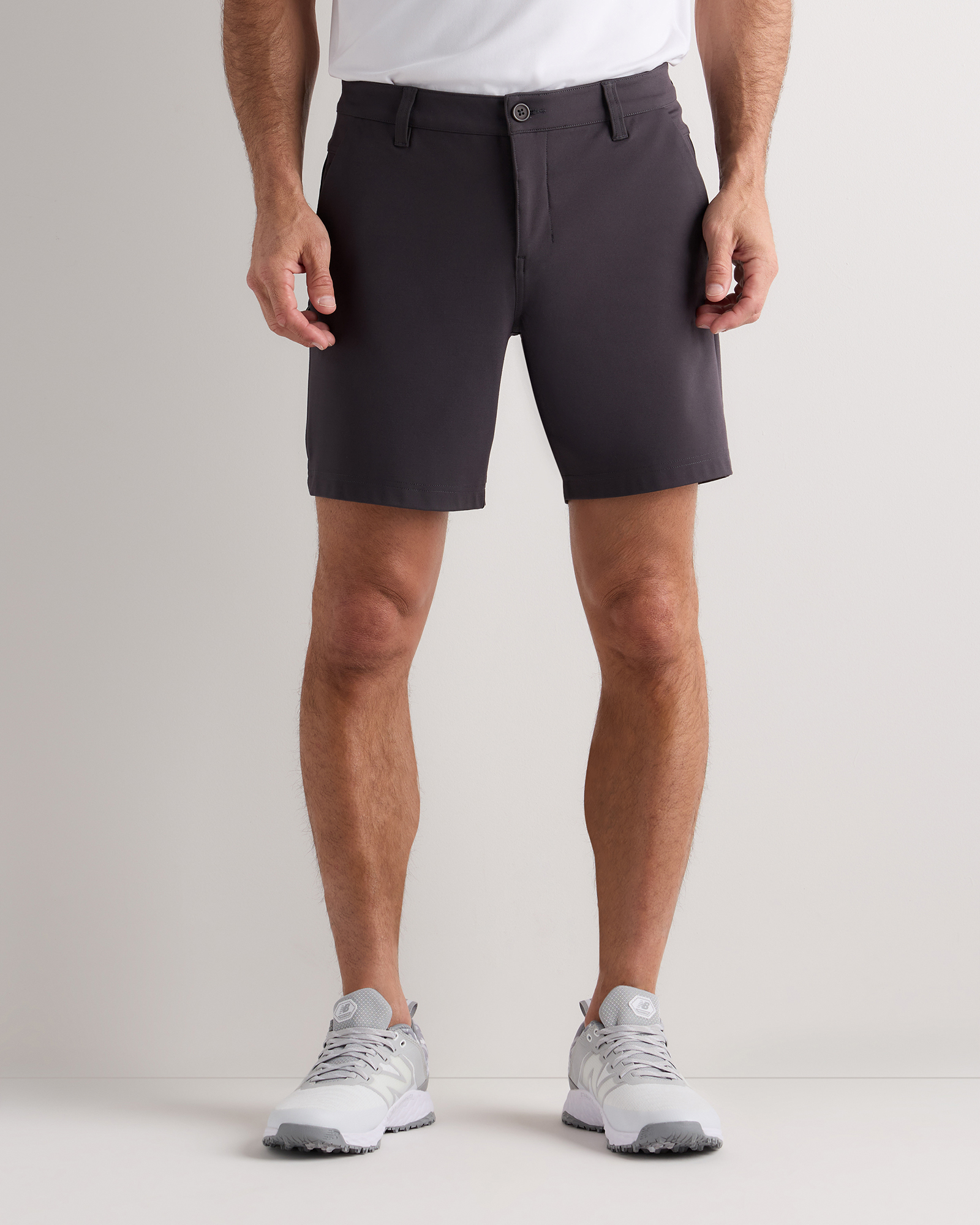 Dark Coal Clubhouse Golf Shorts - 7.5"