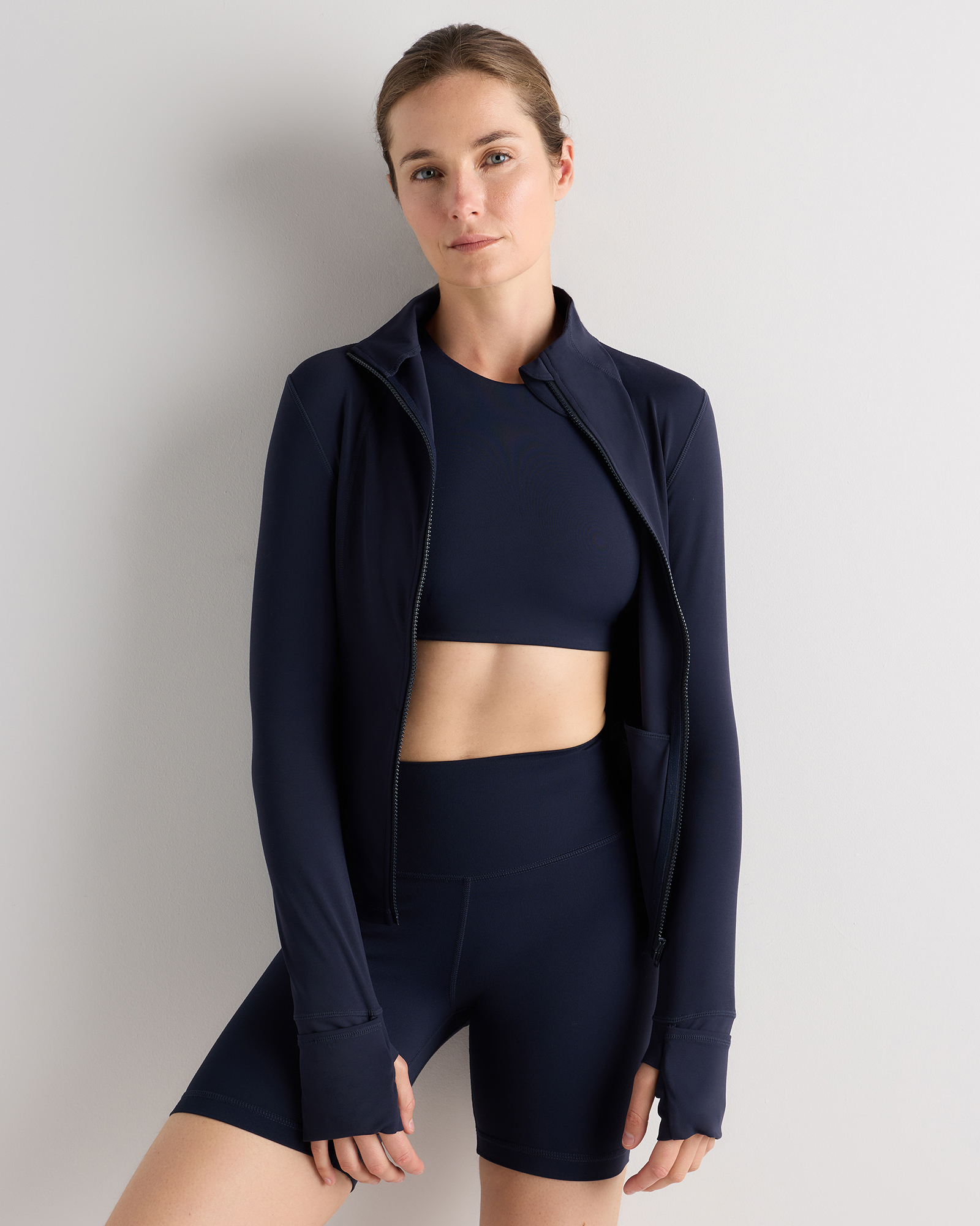 Deep Navy Ultra-Form Contour Jacket