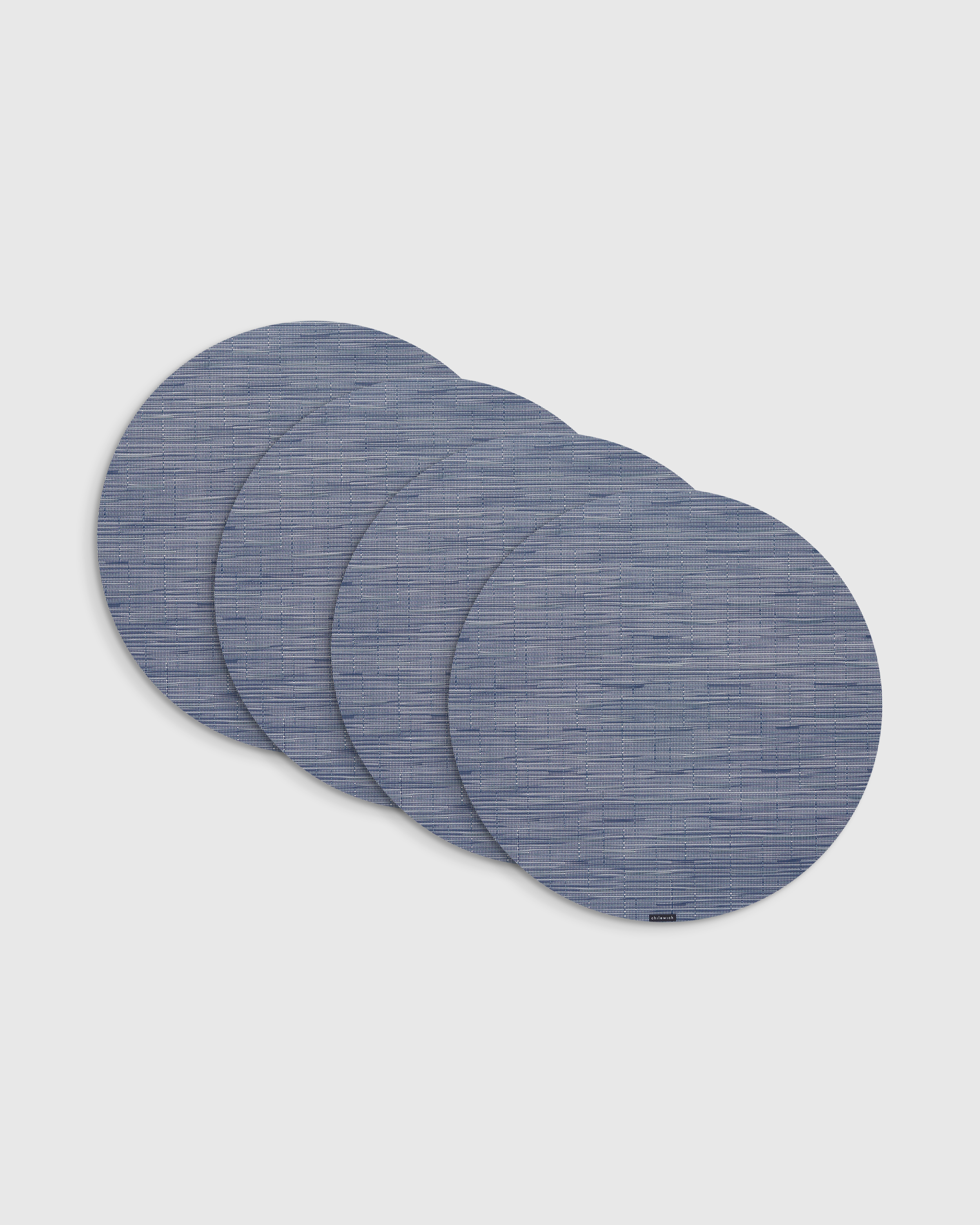 Rain Bamboo Easy-Care Round Placemat, Set of 4 by Chilewich