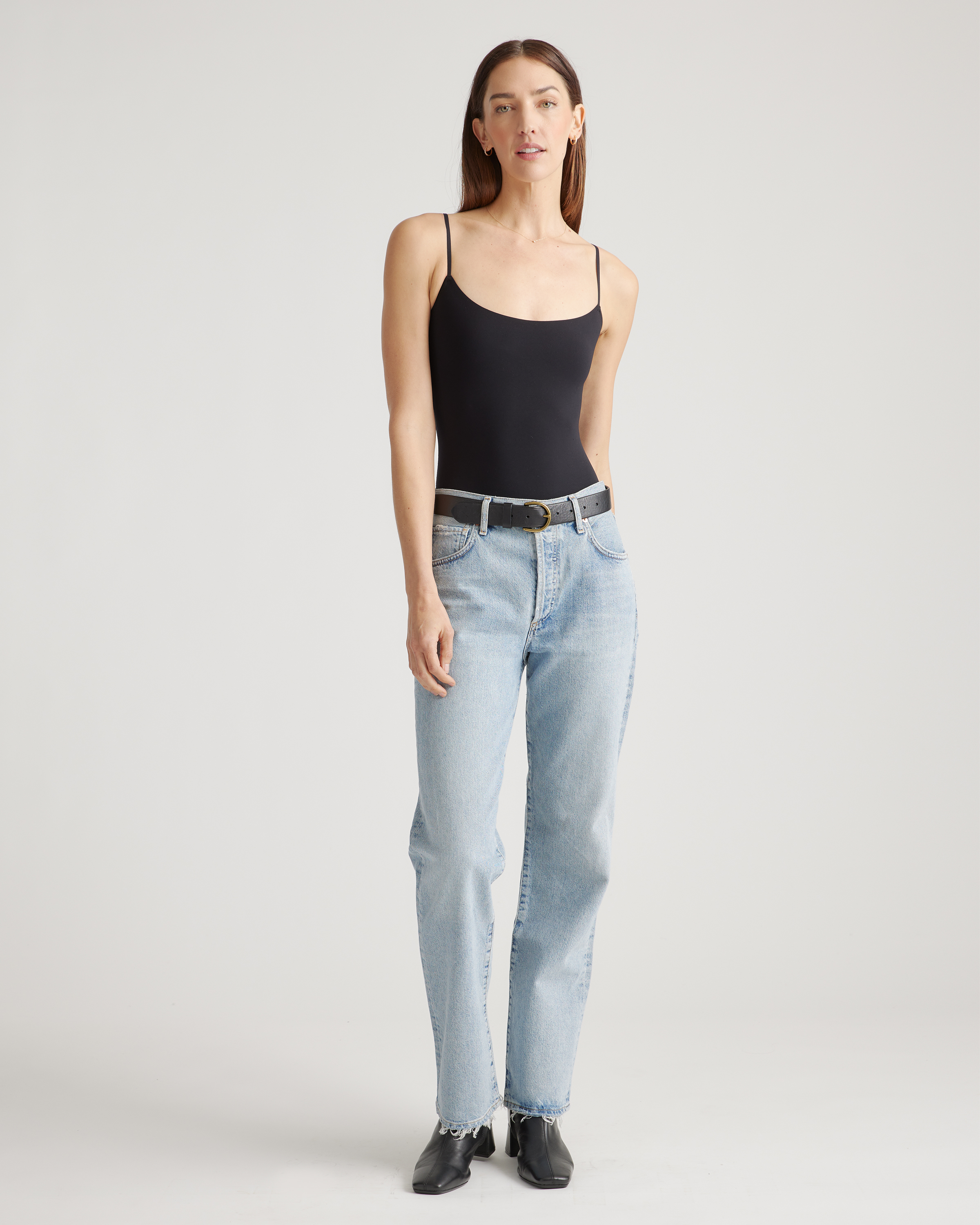 Second Skin Scoop Neck Cami Bodysuit