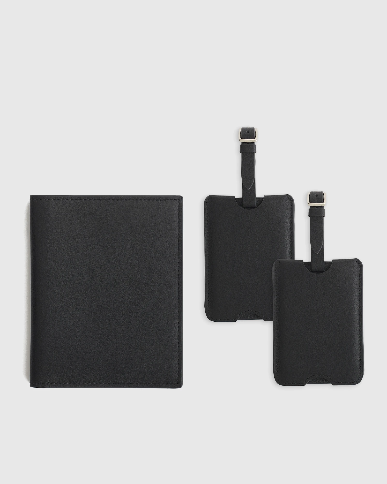 Leather Travel Accessories- Cobalt Blue