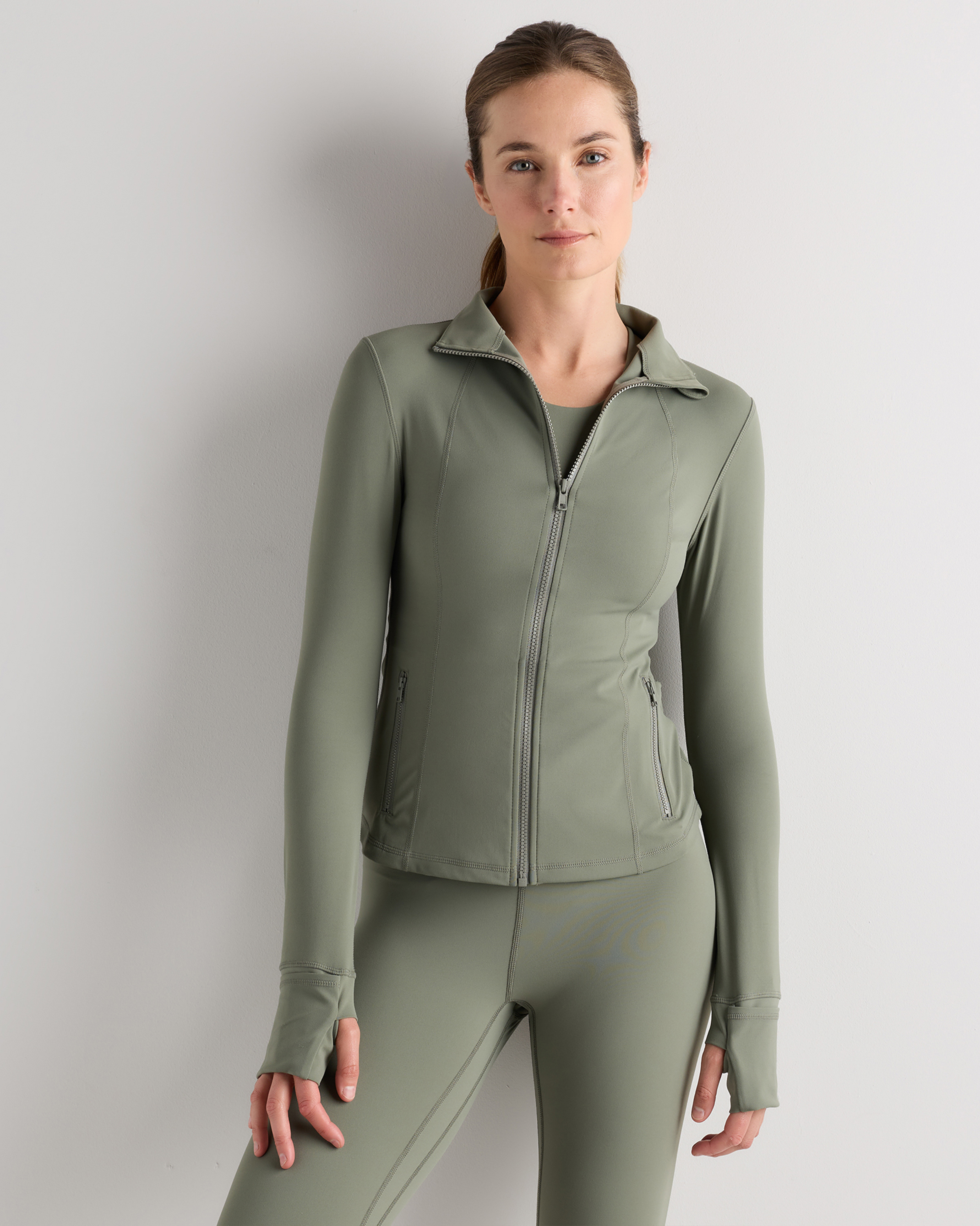Smoked Thyme Green Ultra-Form Contour Jacket