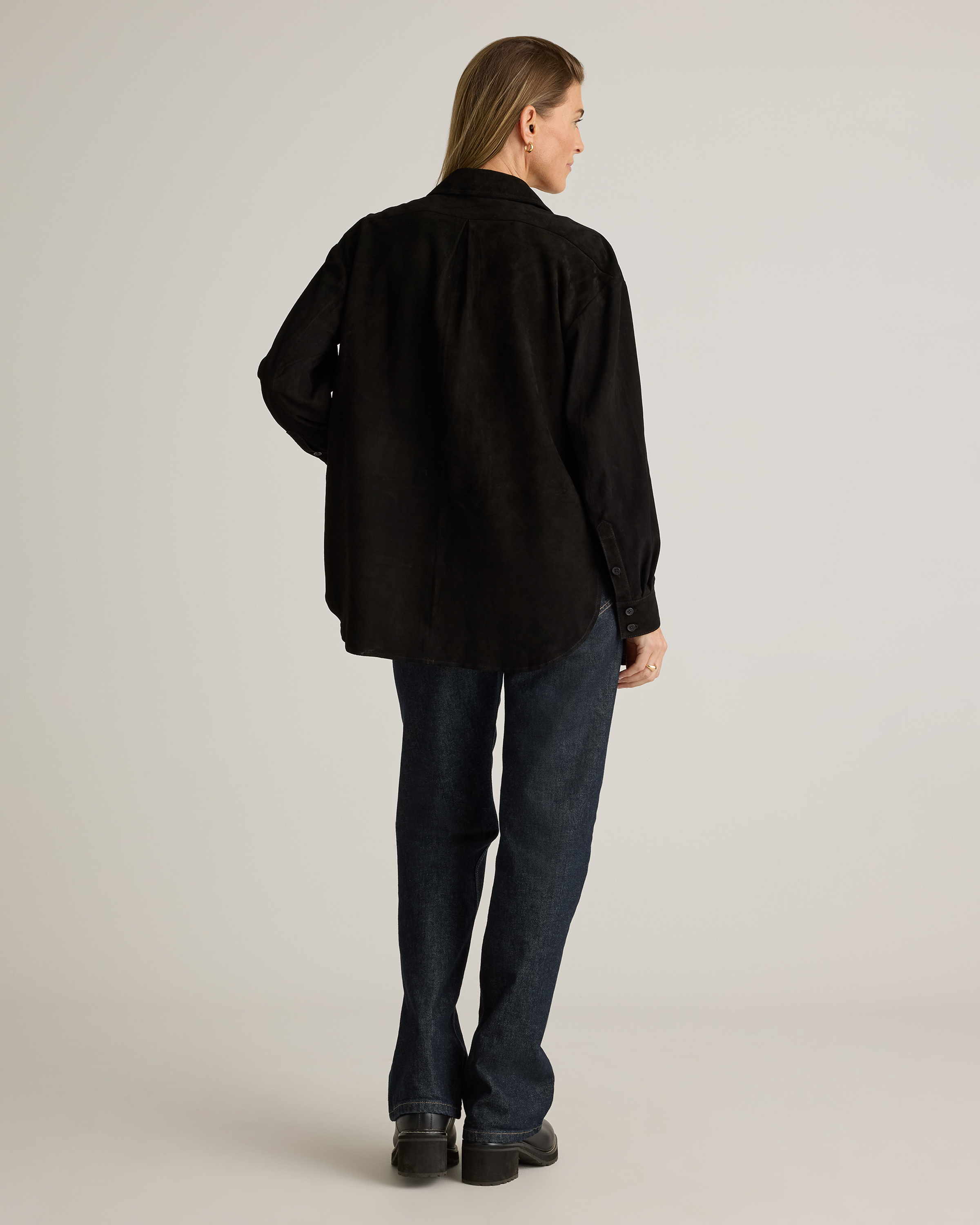 ジャケット・アウター OHOTORO Henry Suede Jacket ohotoro］Henry Suede Jacket beige