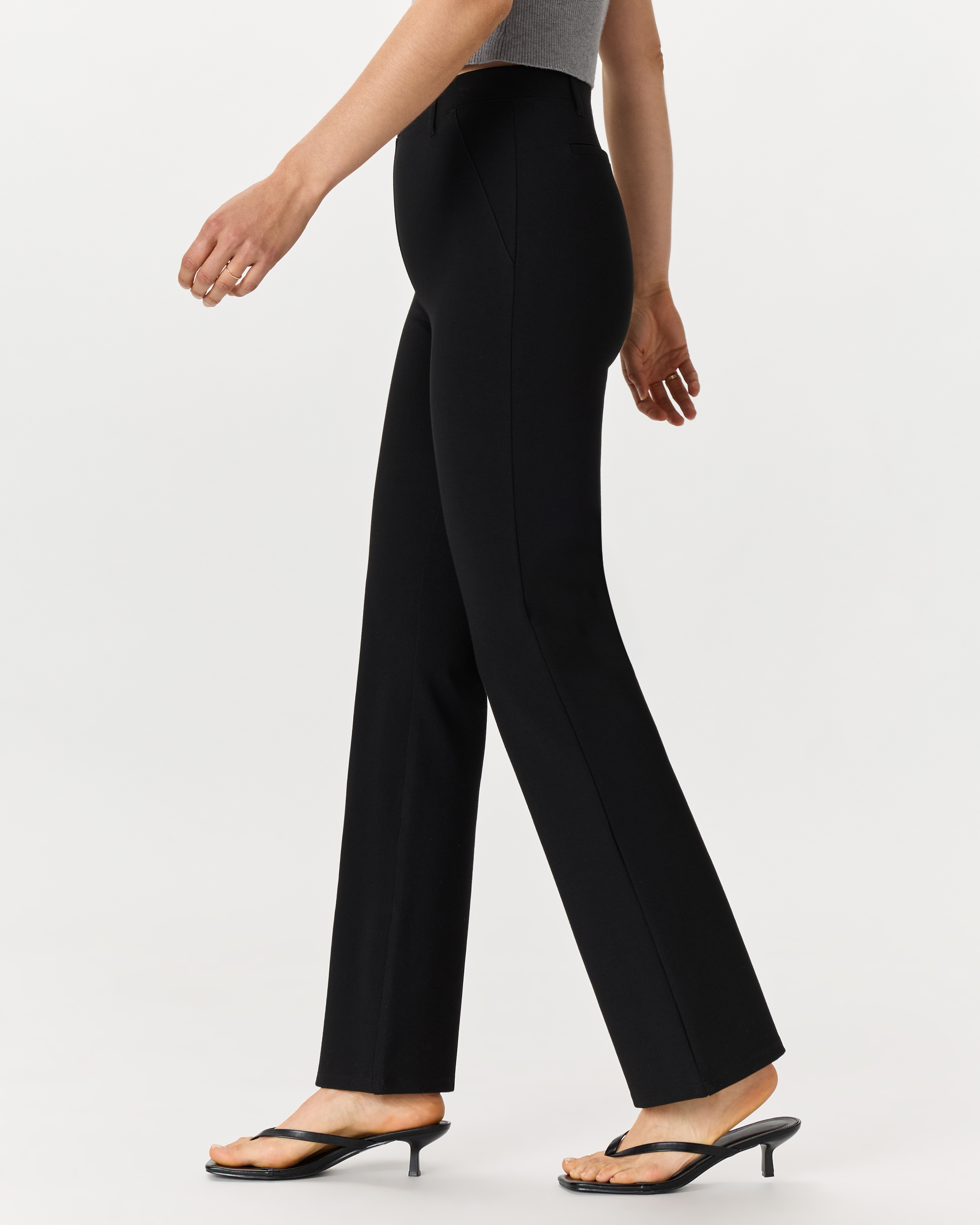 Ultra-Stretch Ponte Bootcut Pants