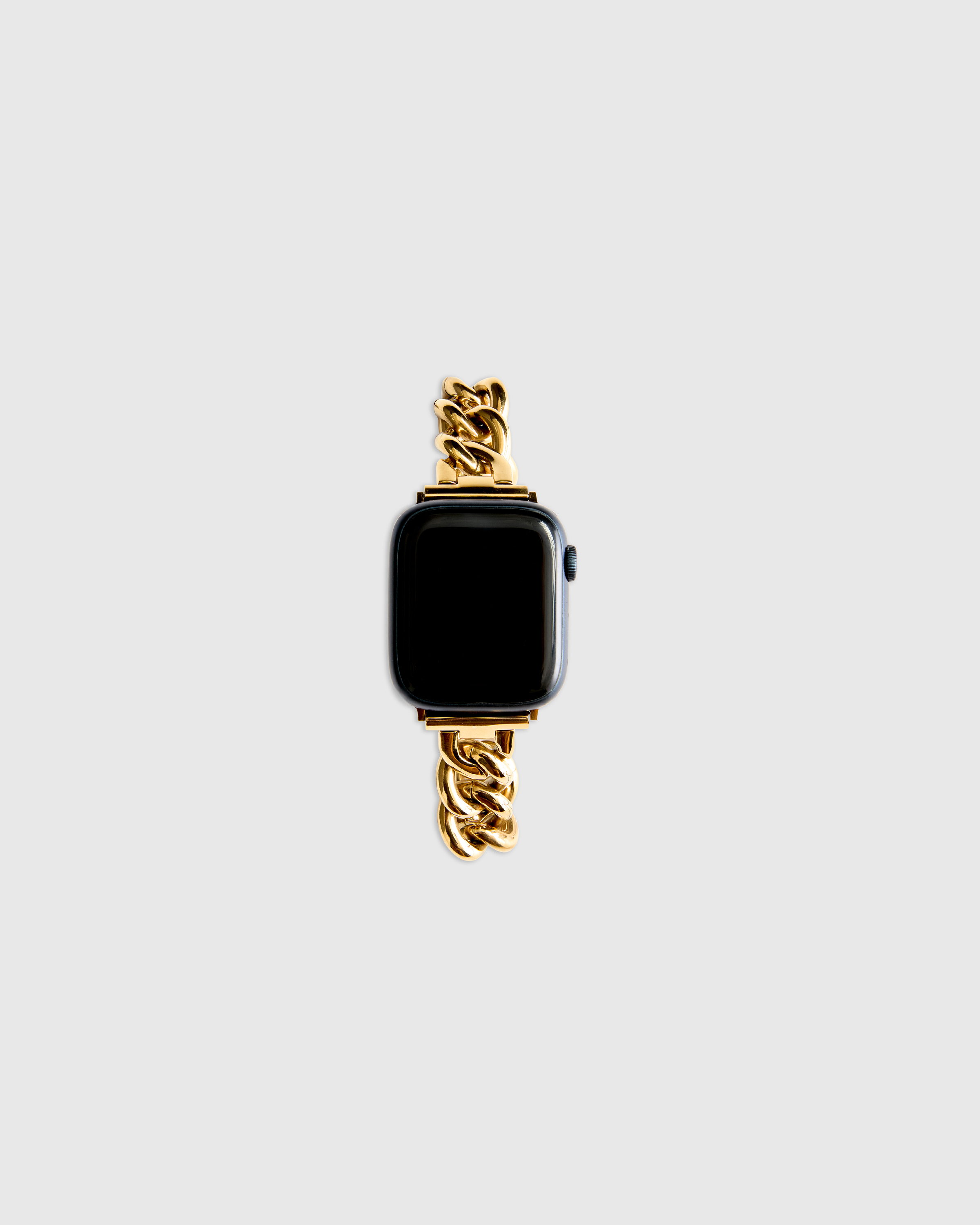 Quince Stainless Steel Bracelet Chain Apple Watch Band In Gold