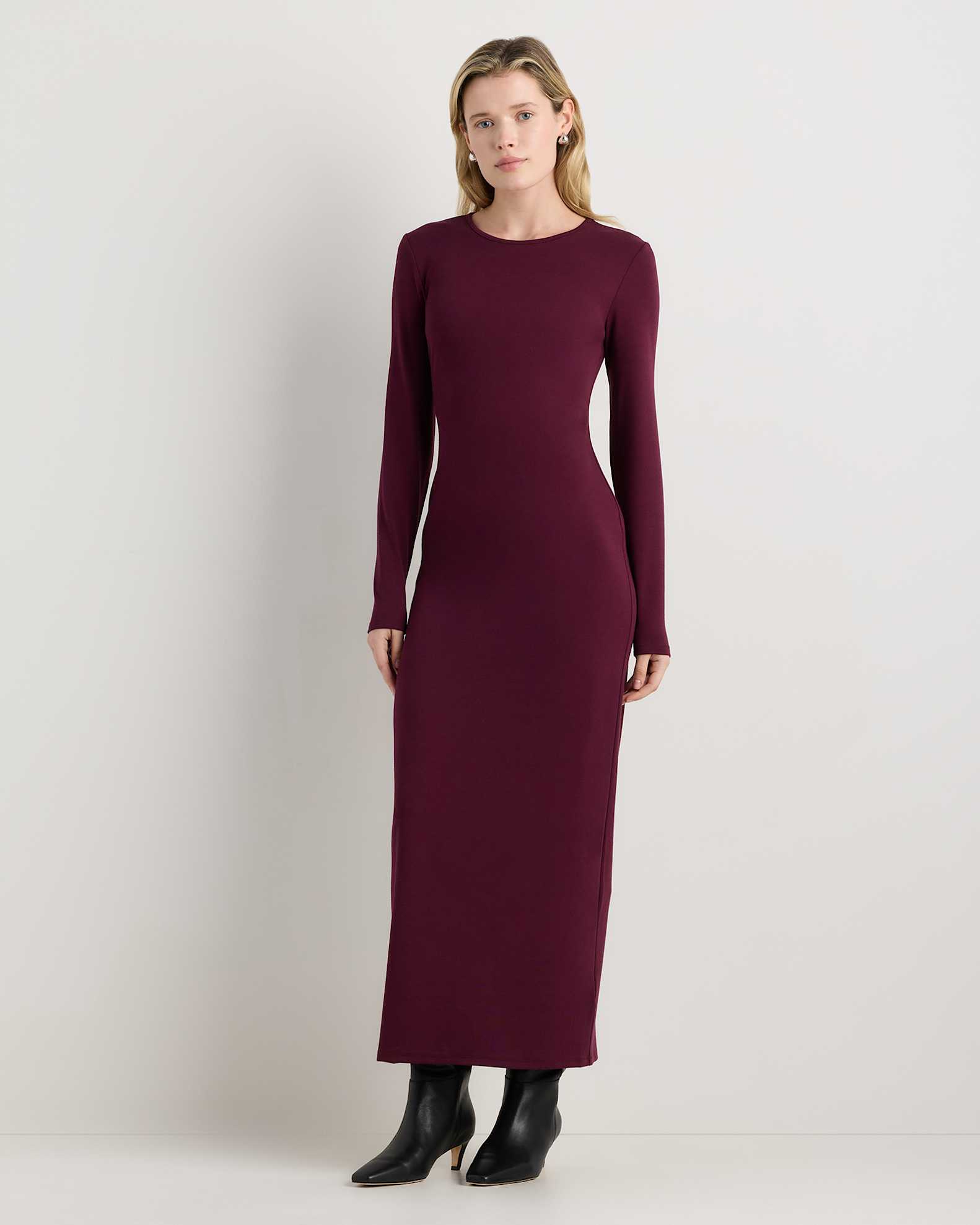 long sleeve maxi dress canada Long Red Dress, Long Wrap Dress, Red 3/4 Sleeve Gown, Red Long Sleeve Maxi Dress, Convertible Wrap Dress, Red Long Dress, Red Evening Dress