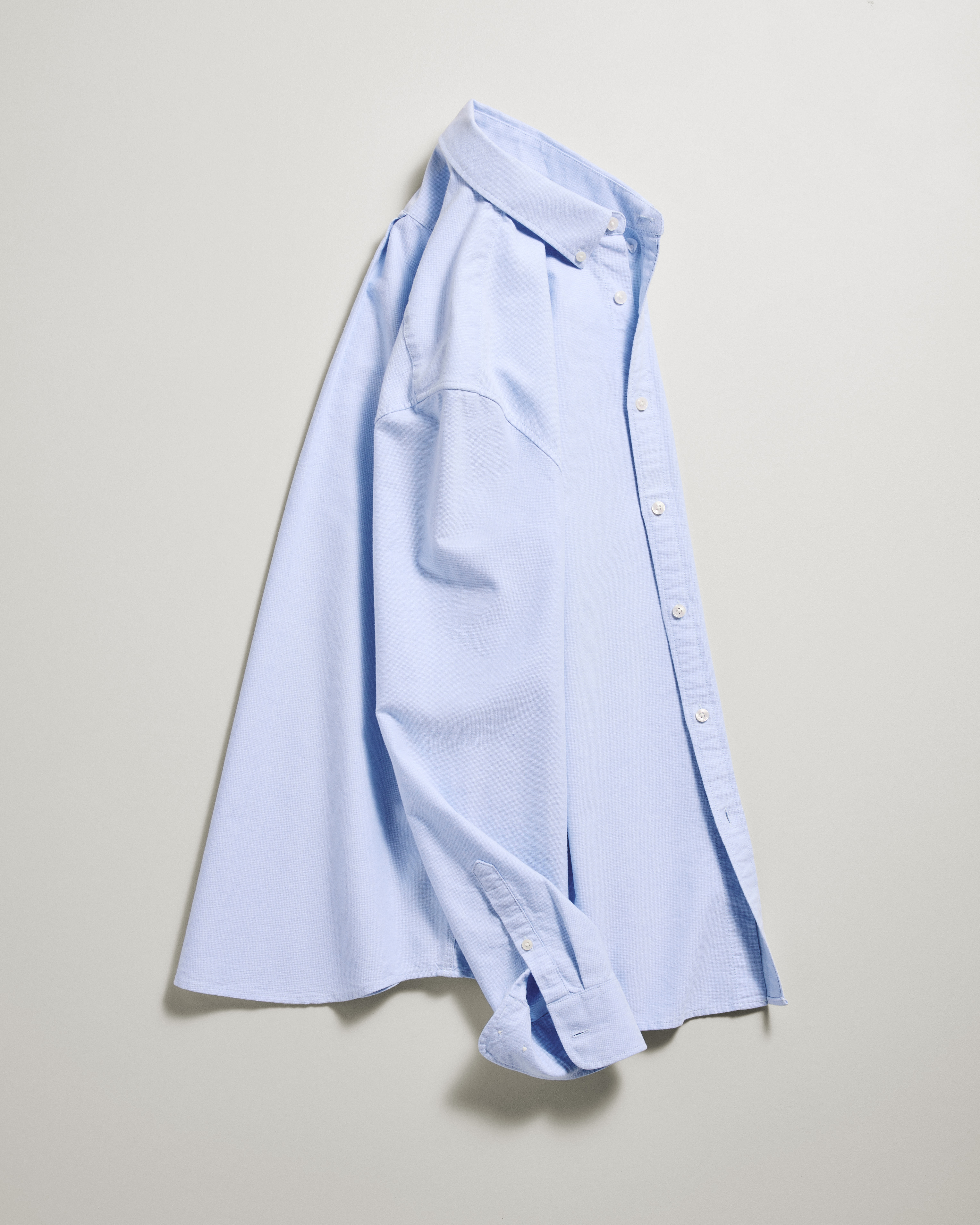 Pale Blue Chemise Oxford 100 % coton biologique