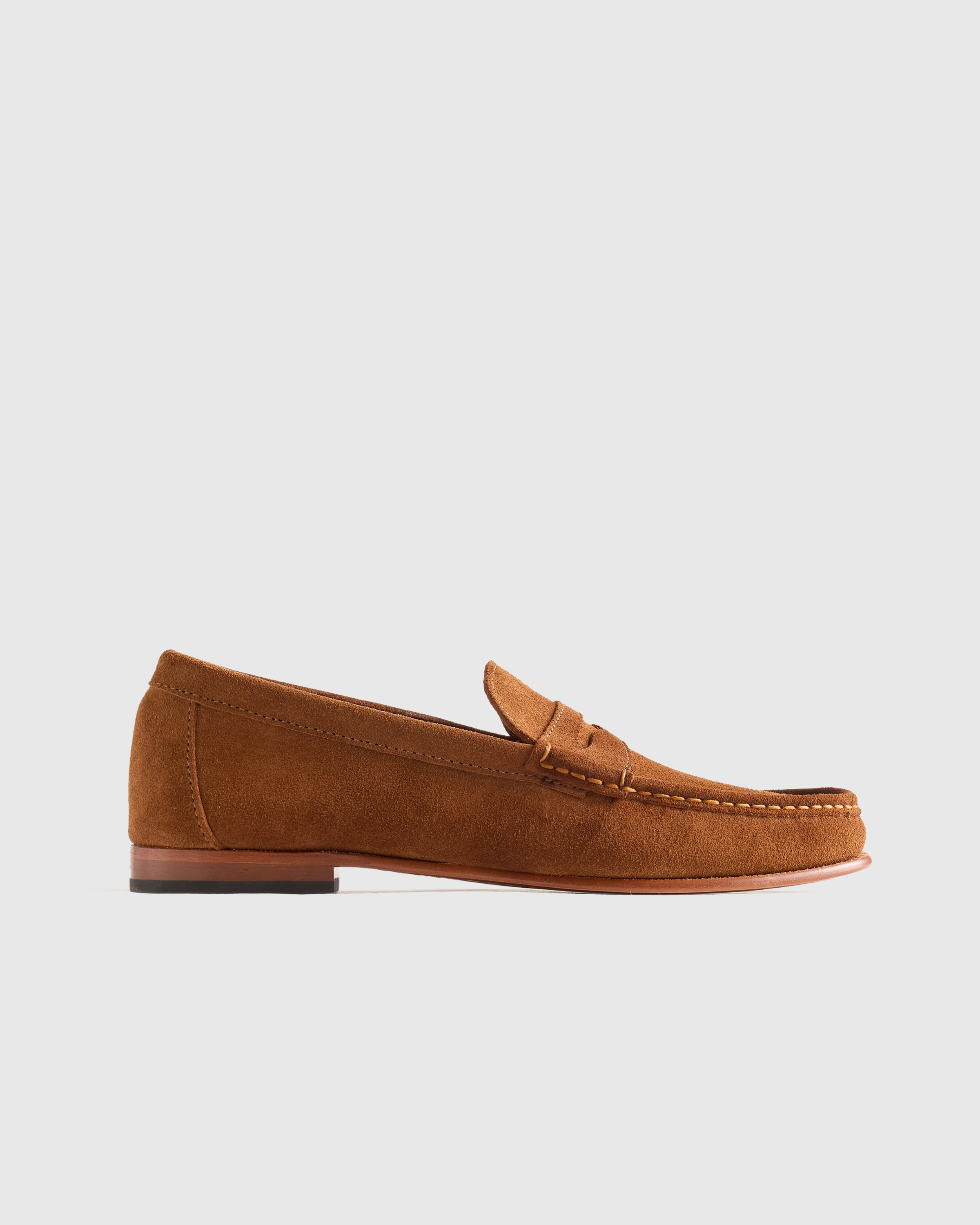 Whiskey Essential Suede Penny Loafer