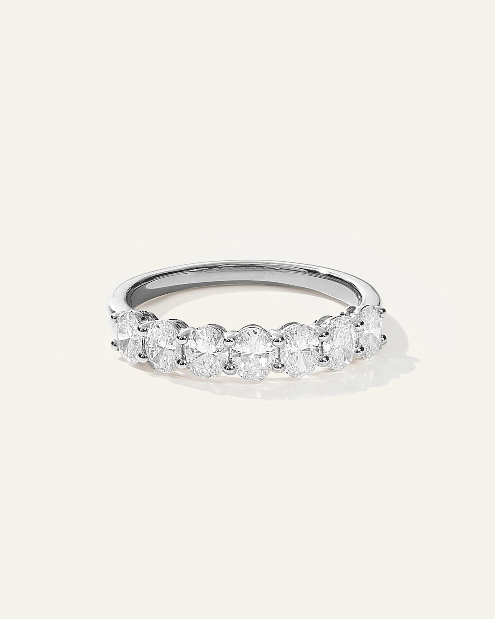 Lab Grown Diamond Oval Seven Stone Band