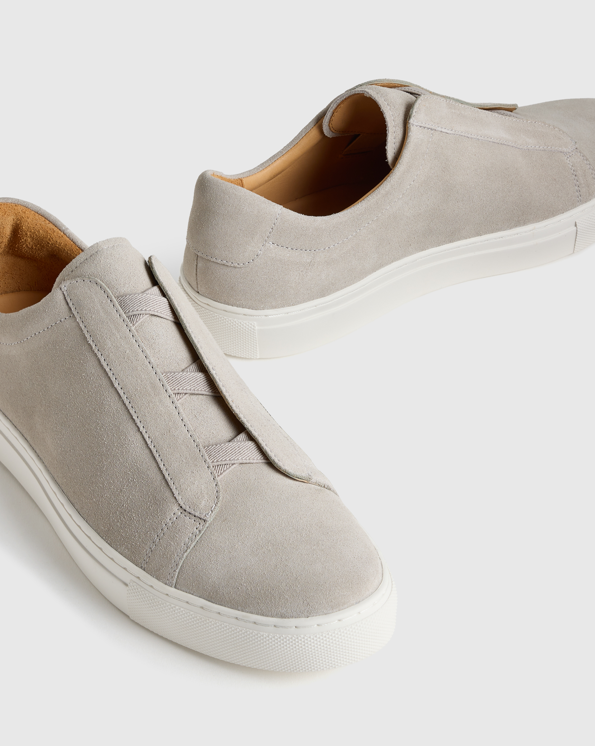 Italian Suede Tailored Sneaker display picture 2