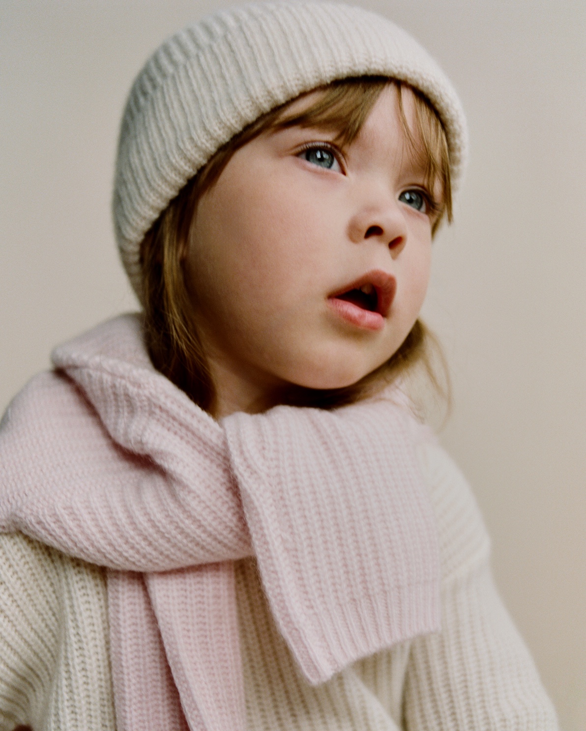 Washable Cashmere Fisherman Tunic Sweater