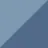 Pieced Indigo Blue