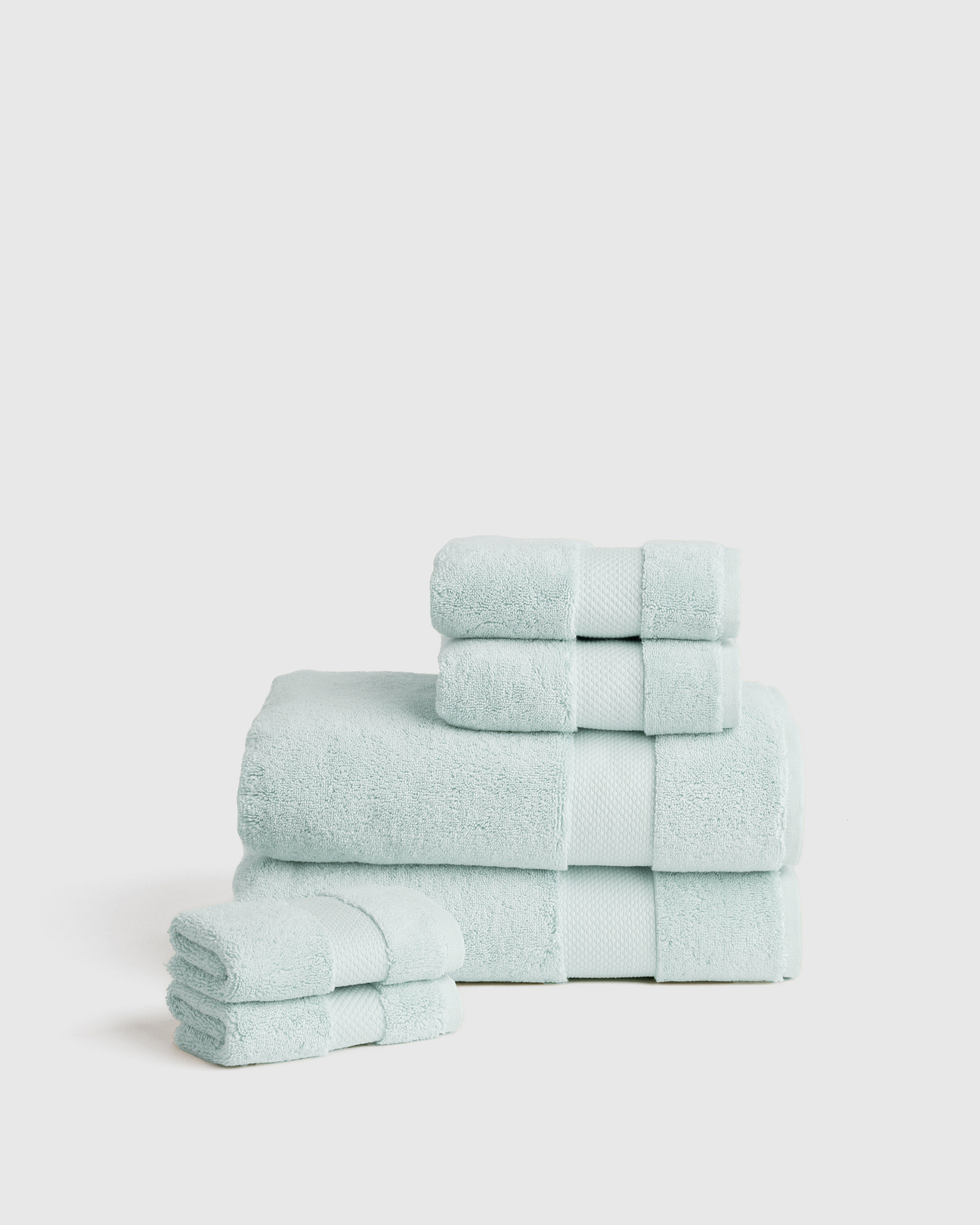 Mist Turkish Ultra Plush Bath Towel Bundle