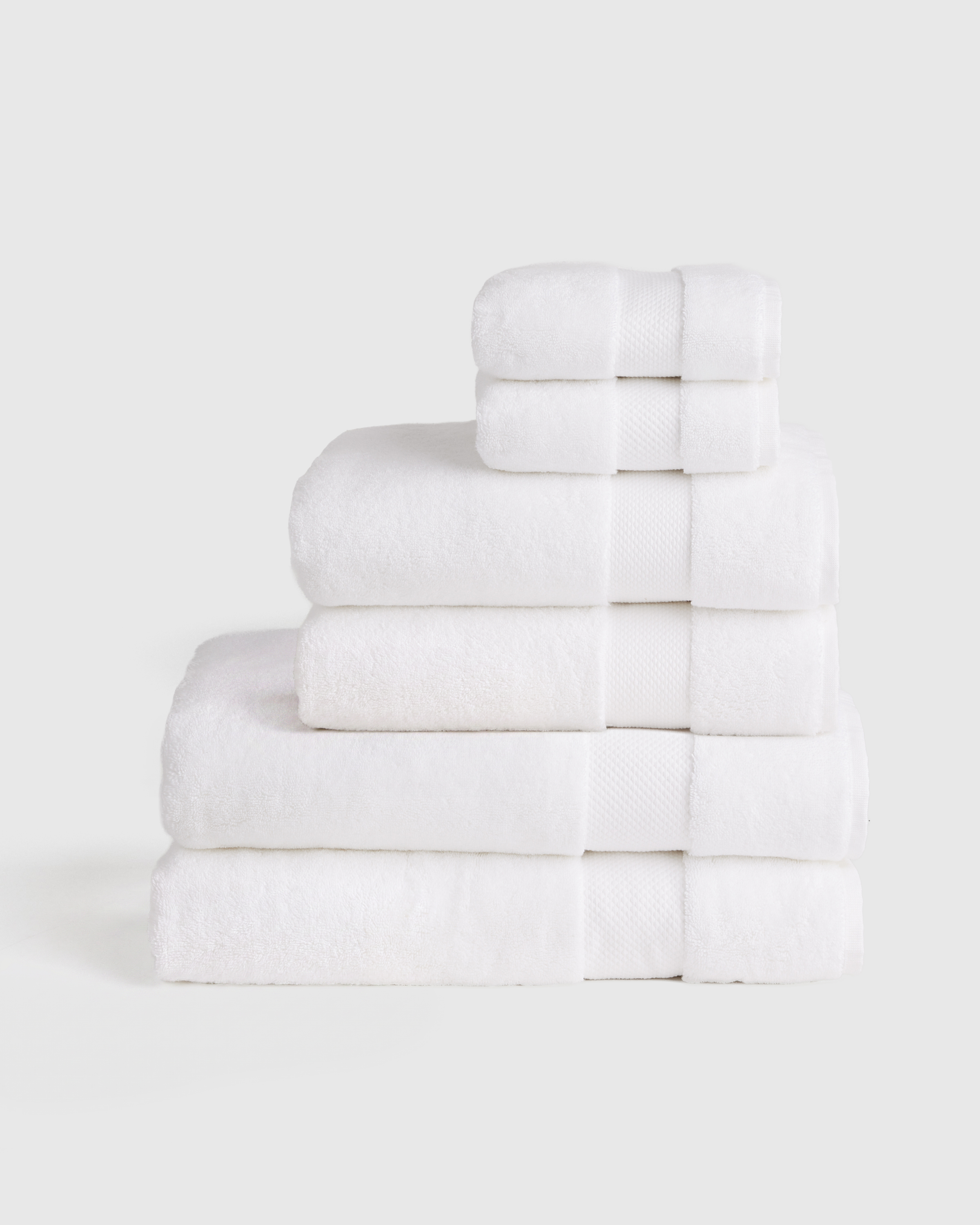White Turkish Ultra Plush Deluxe Bath Bundle