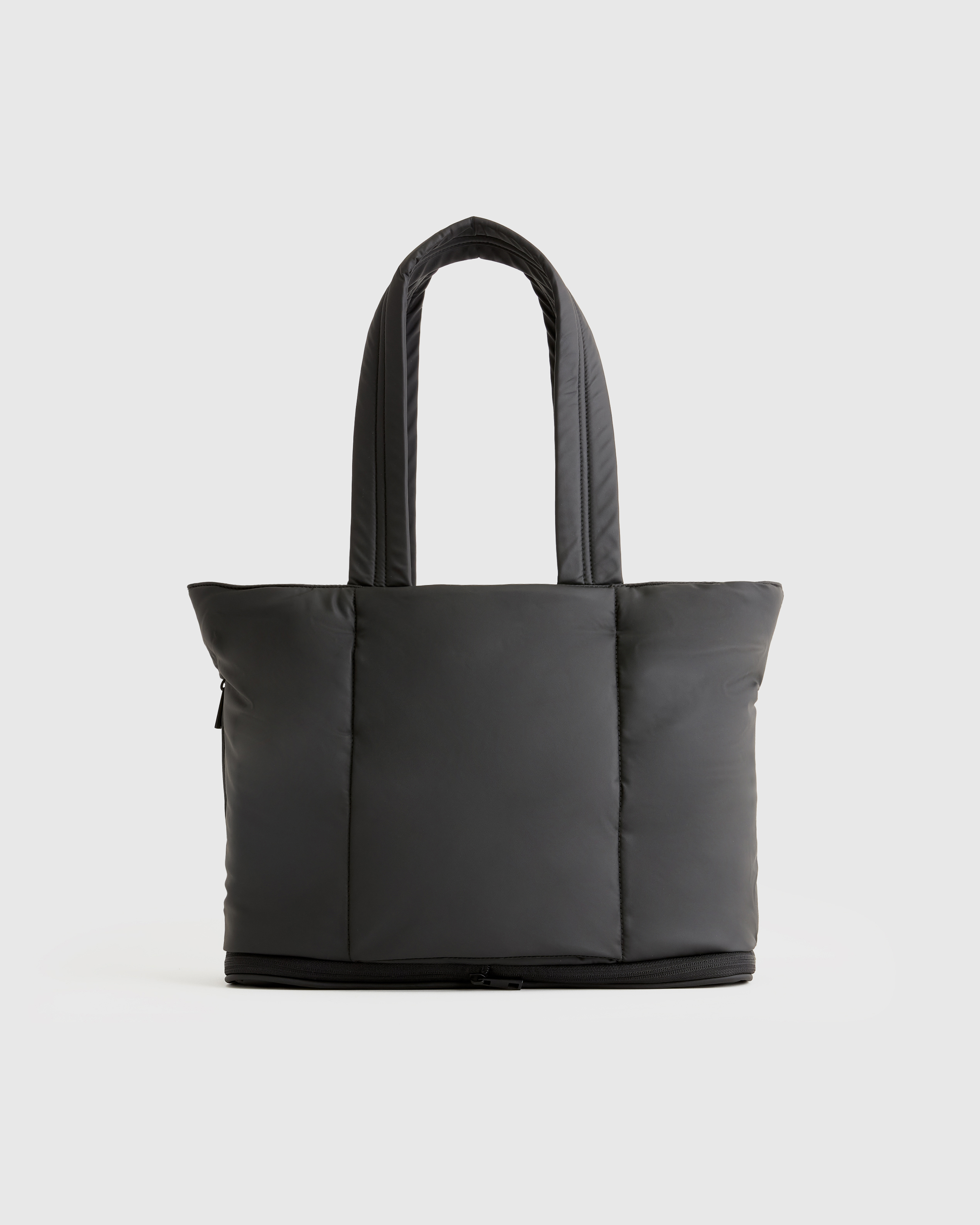 Water Repellent Puff Expandable Tote - Thumbnail 2