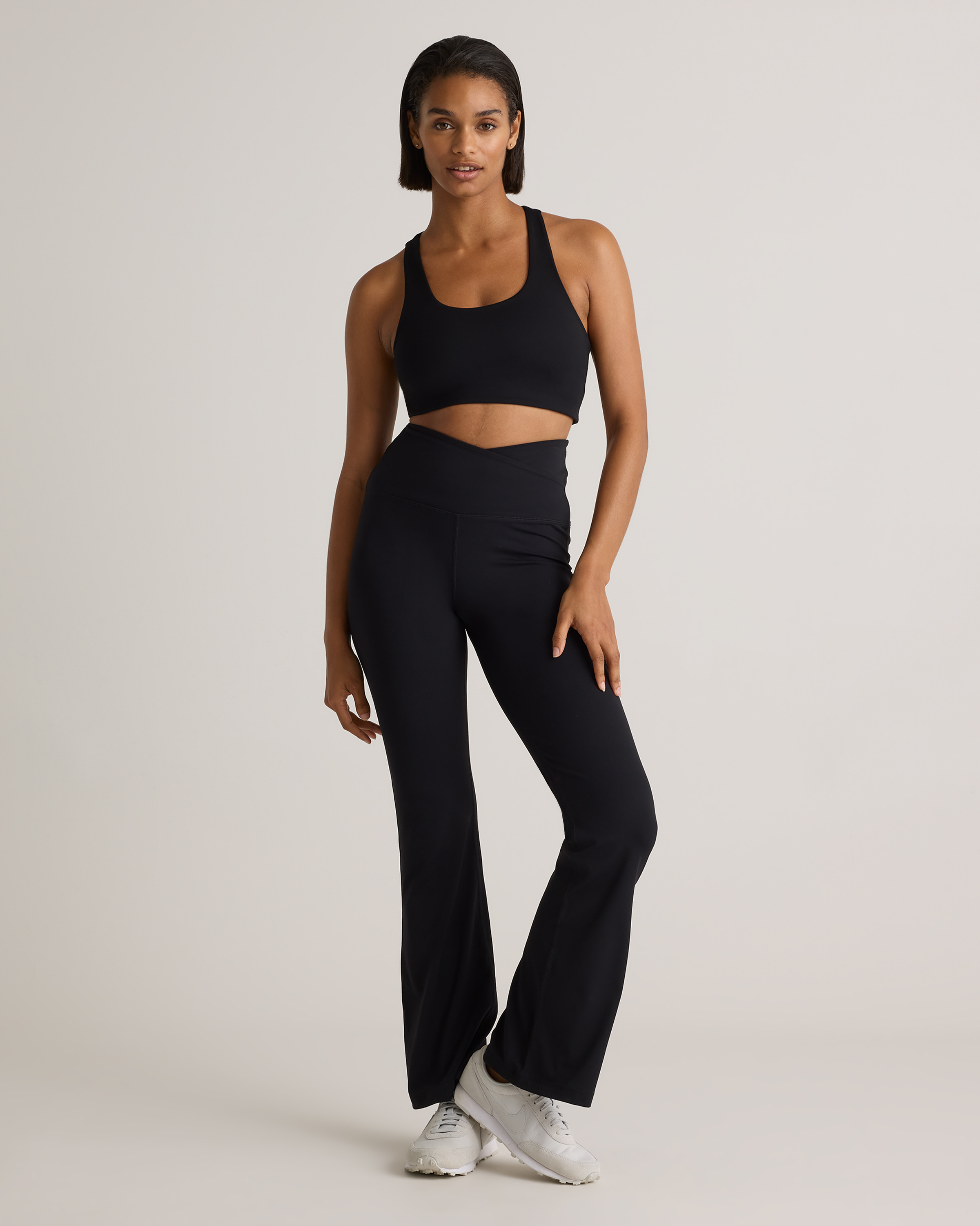 Ultra-Form High-Rise Crossover Flared Pant