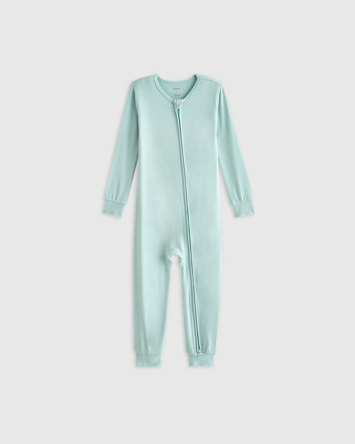 Quince Bamboo One Piece Pajama In Sage Mist