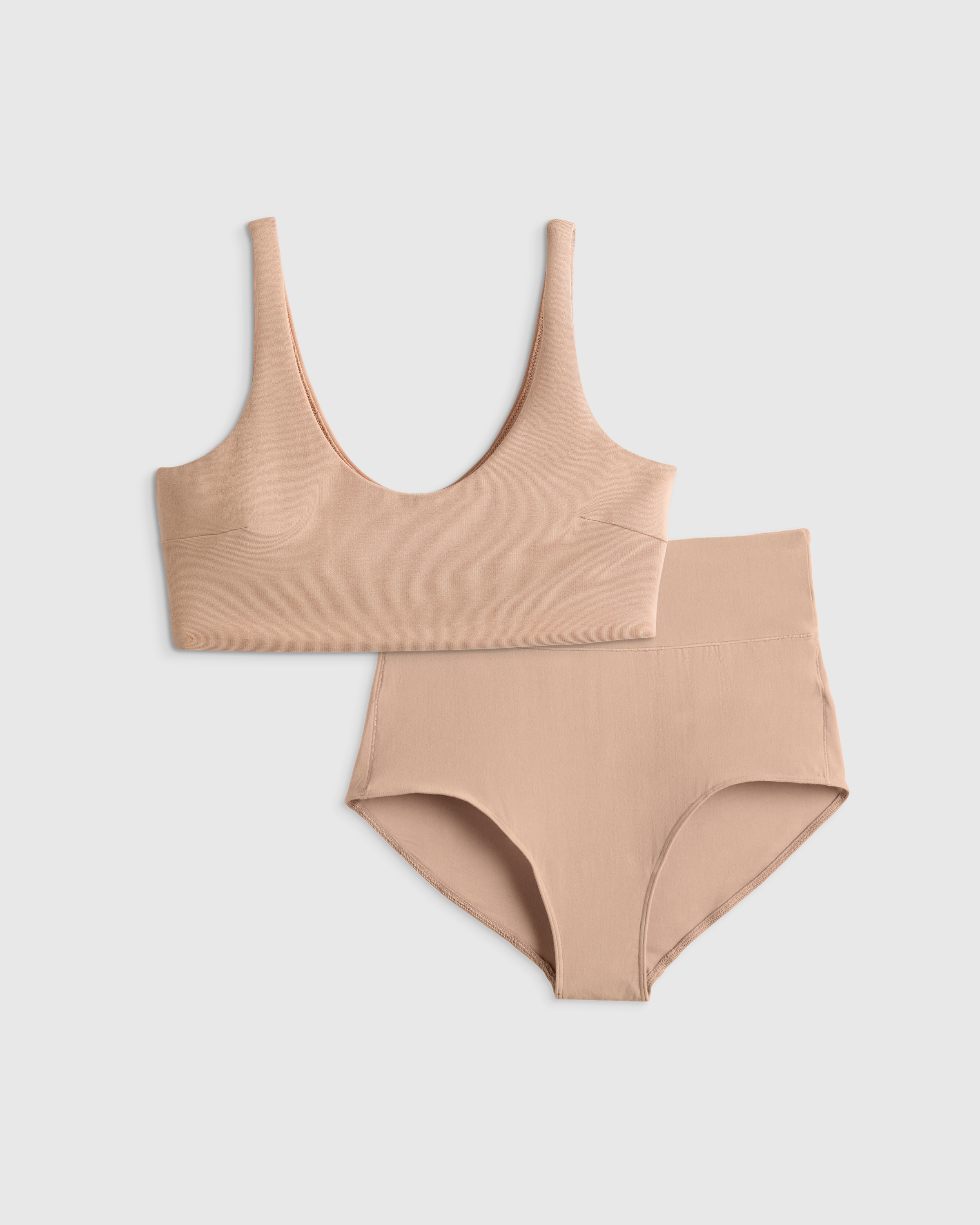 Warm Sand Micromodal Before and After Set