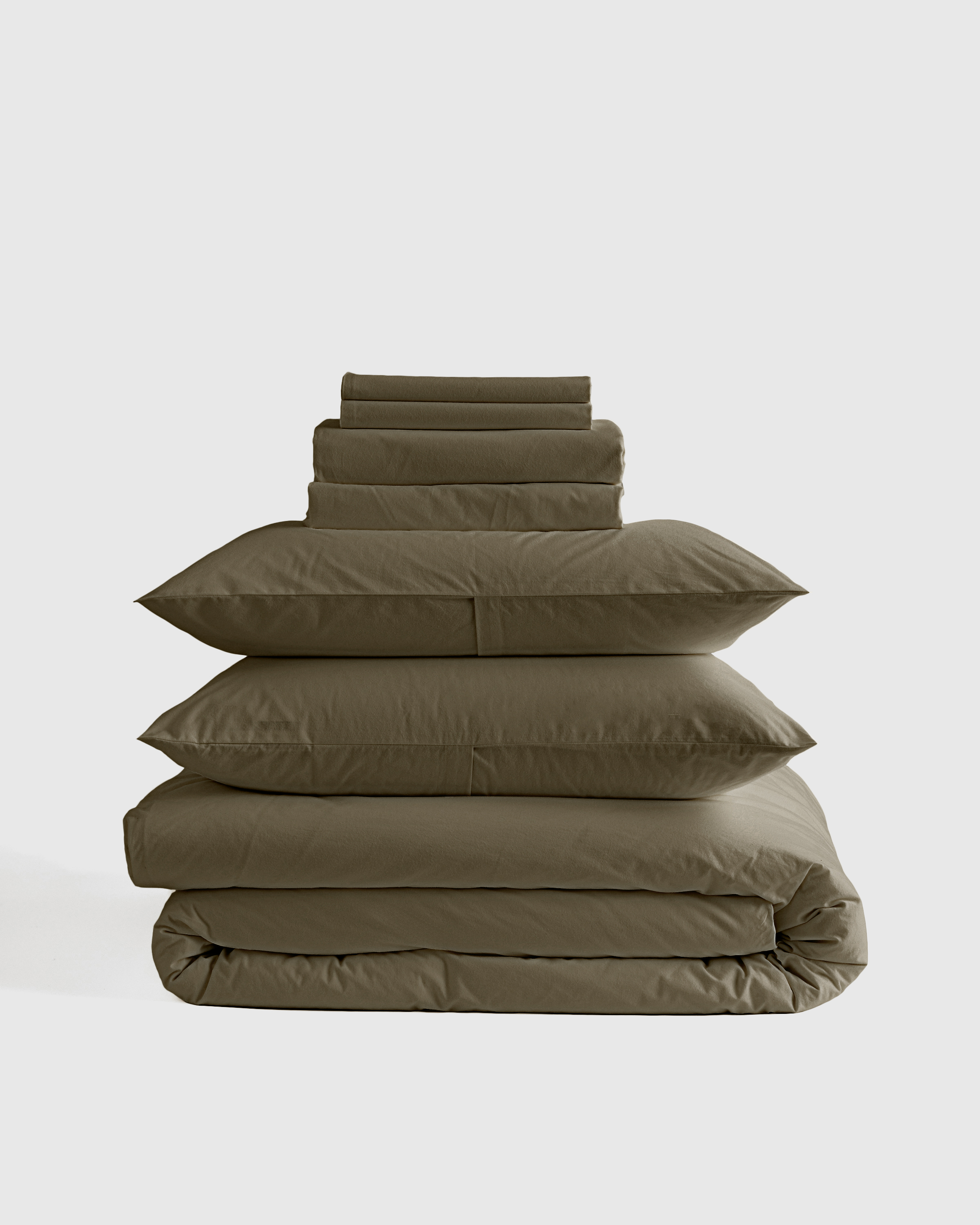 Organic Brushed Cotton Sheet Set