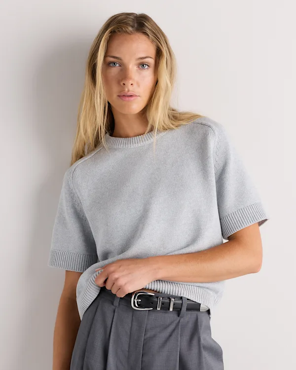 100% Organic Cotton Sweater Tee